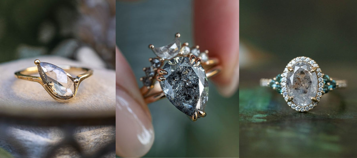 What Are Salt and Pepper Diamonds?-Staghead Designs