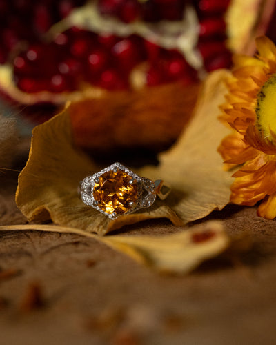 Citrine: a Bold Choice for Alternative Engagement Rings-Staghead Designs