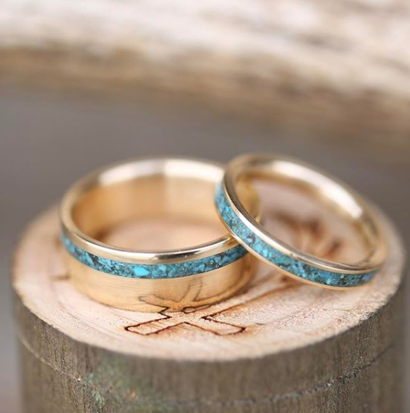 Handcrafted Matching Wedding Bands Staghead Designs Wedding Rings