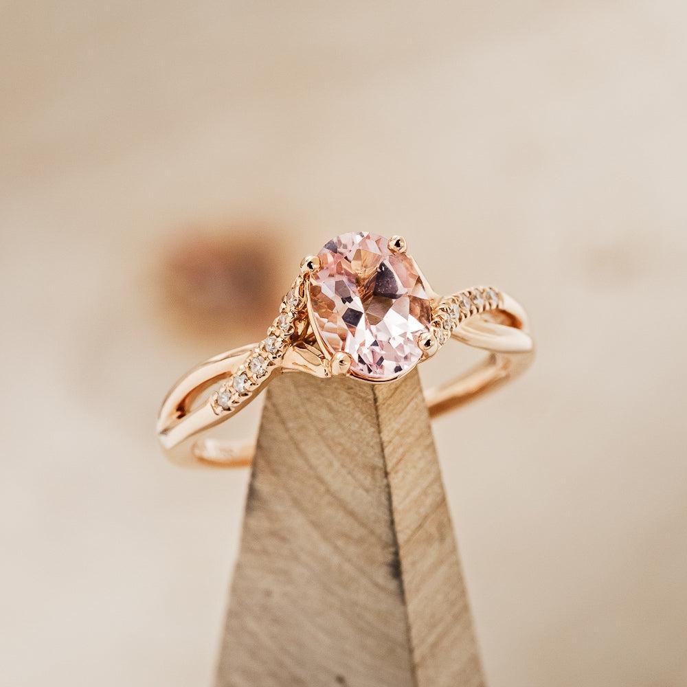 Customizable Morganite Engagement Rings Staghead Designs