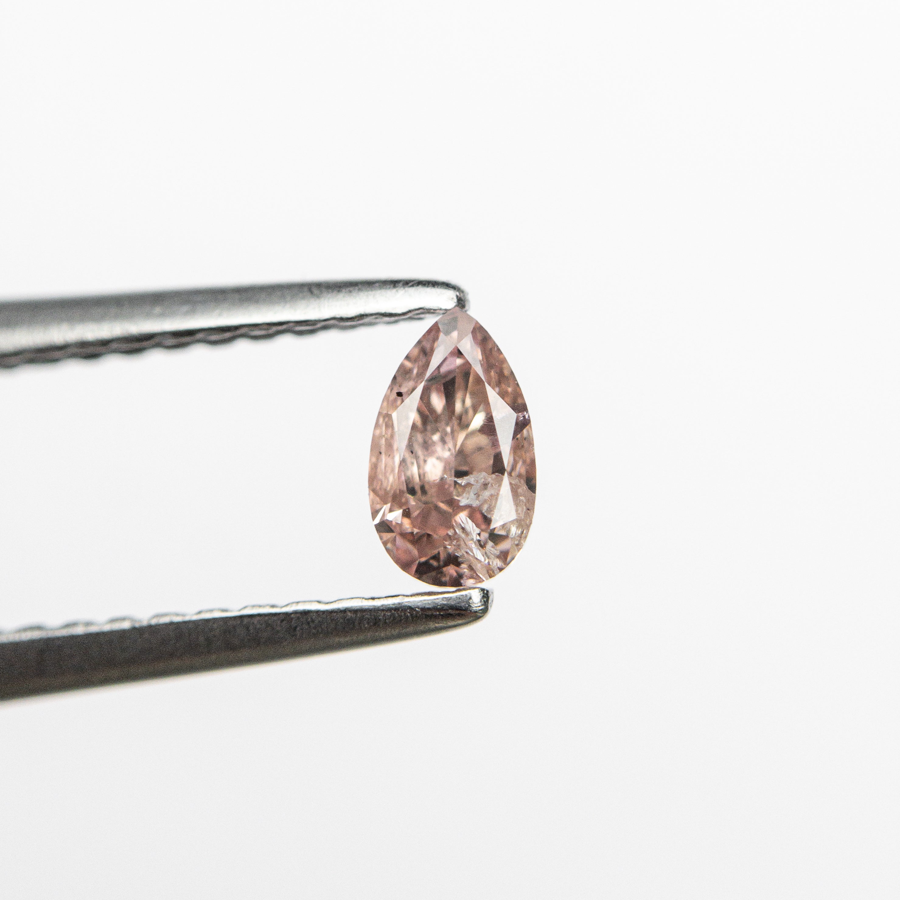 0.26ct 4.93x2.92x2.15mm Fancy Pink Pear Brilliant 24106-01-Staghead Designs