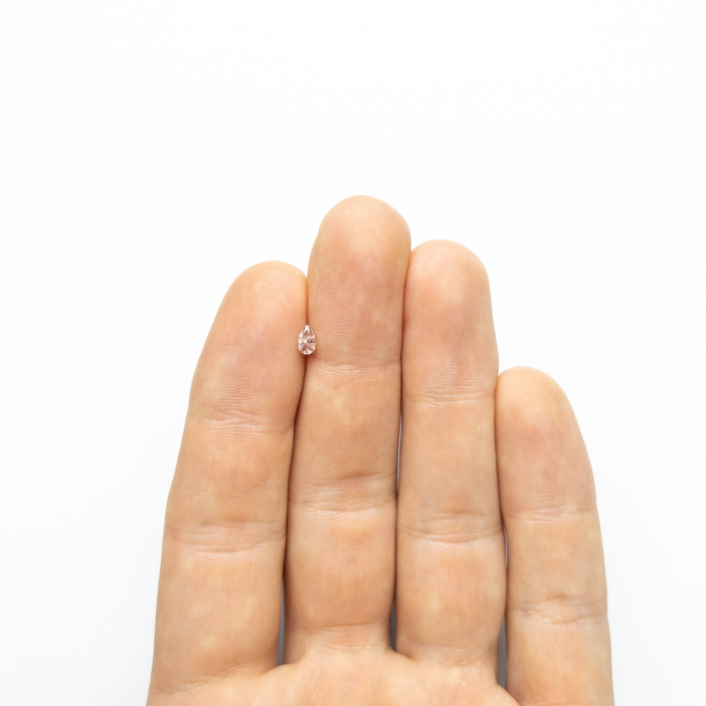 0.26ct 4.93x2.92x2.15mm Fancy Pink Pear Brilliant 24106-01-Staghead Designs