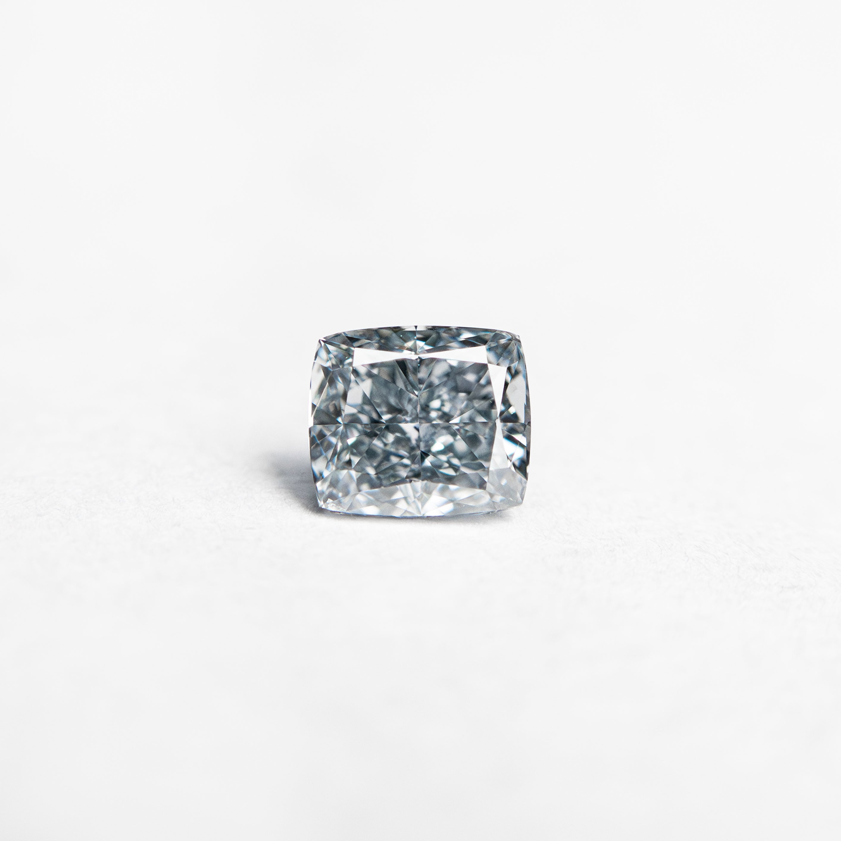 0.30ct 3.99x3.44x2.31mm GIA SI1 Fancy Grey-Blue Cushion Brilliant 24142-01-Staghead Designs