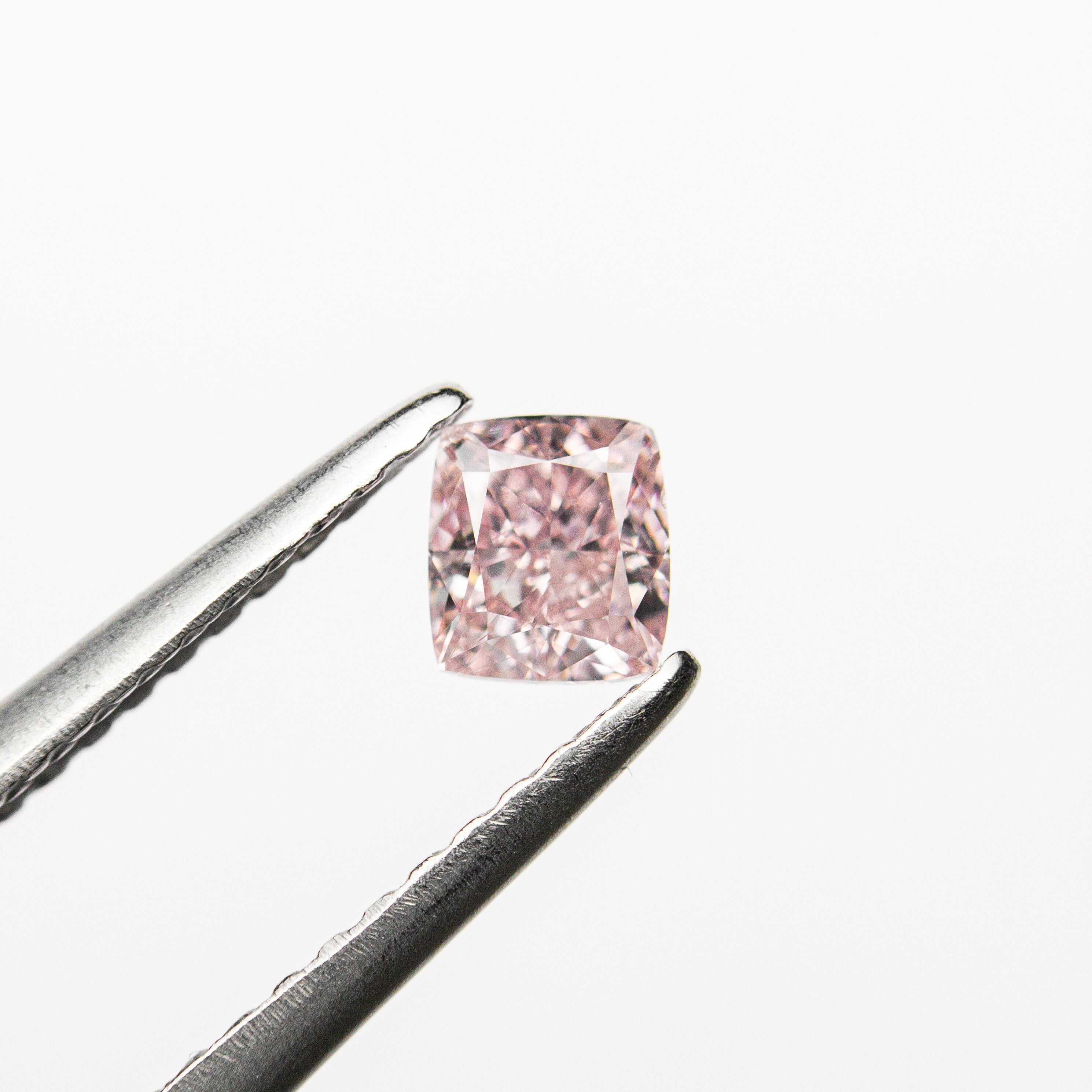 0.37ct 4.02x3.60x2.65mm GIA SI2 Fancy Pink Cushion Brilliant 🇦🇺 24141-01-Staghead Designs