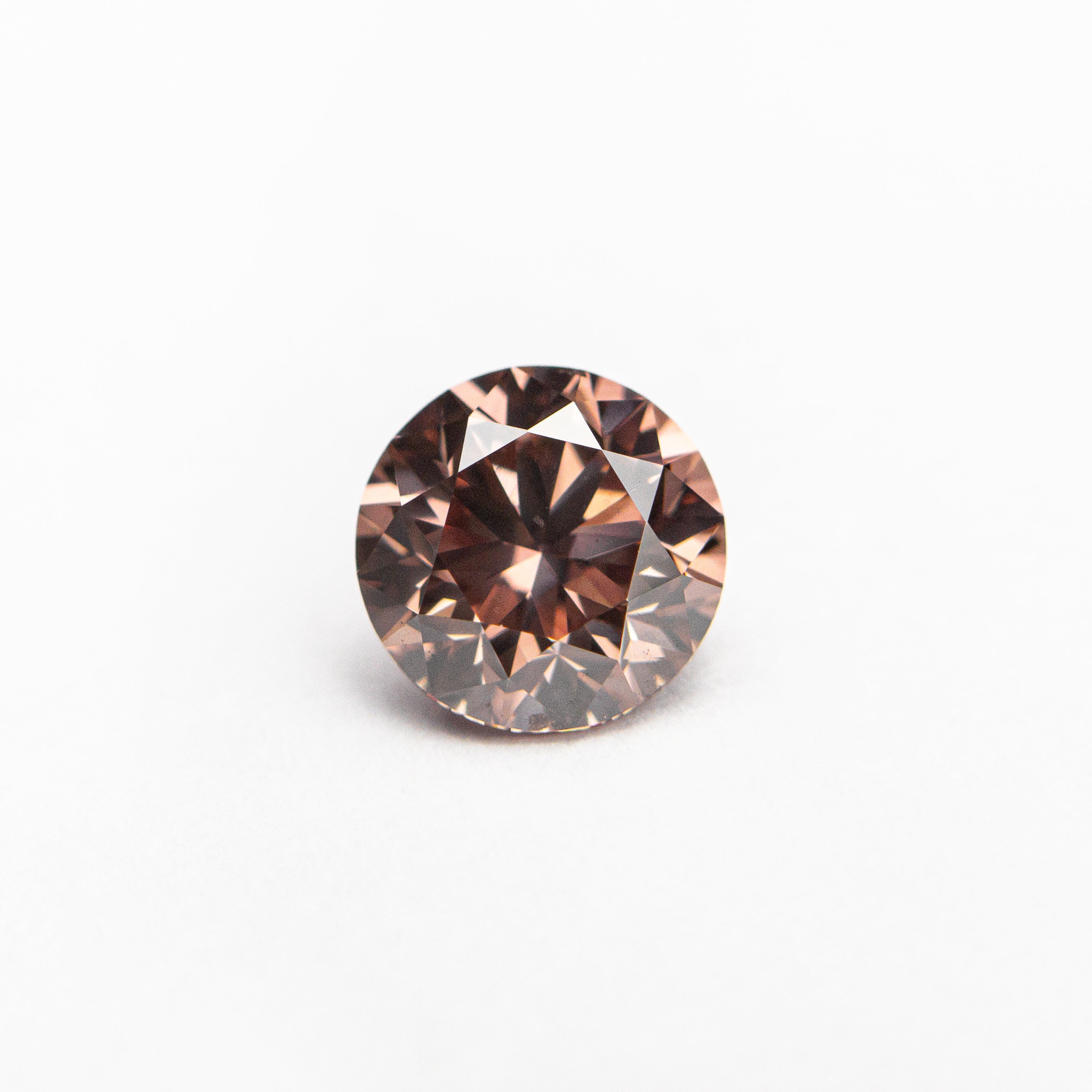 0.70ct 5.51x5.48x3.62 GIA SI1 Fancy Deep Orangy Pink Round Brilliant 🇦🇺 24147-01-Staghead Designs