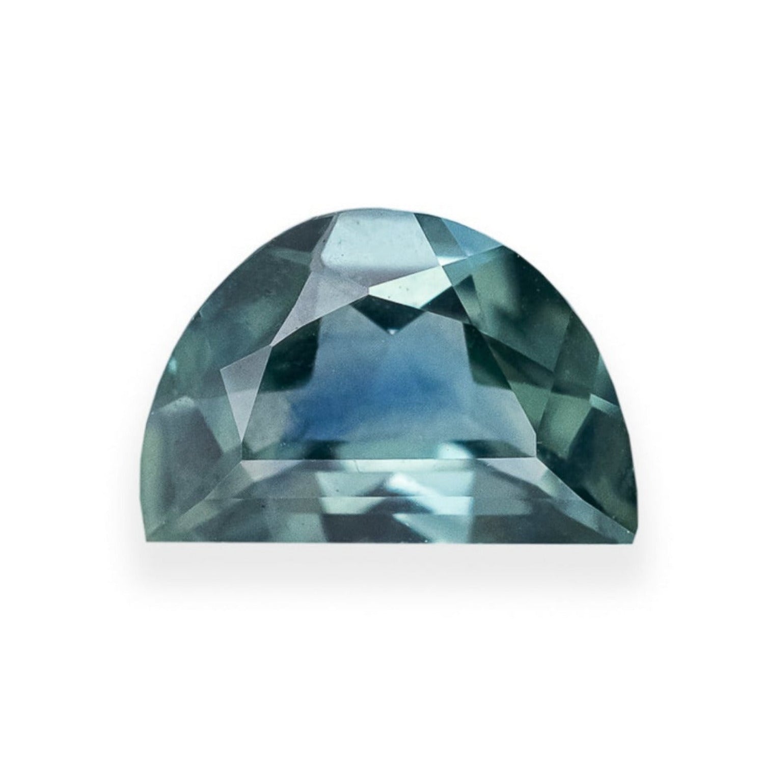 0.49ct 6x4mm HALF MOON BLUE MONTANA SAPPHIRE-Staghead Designs