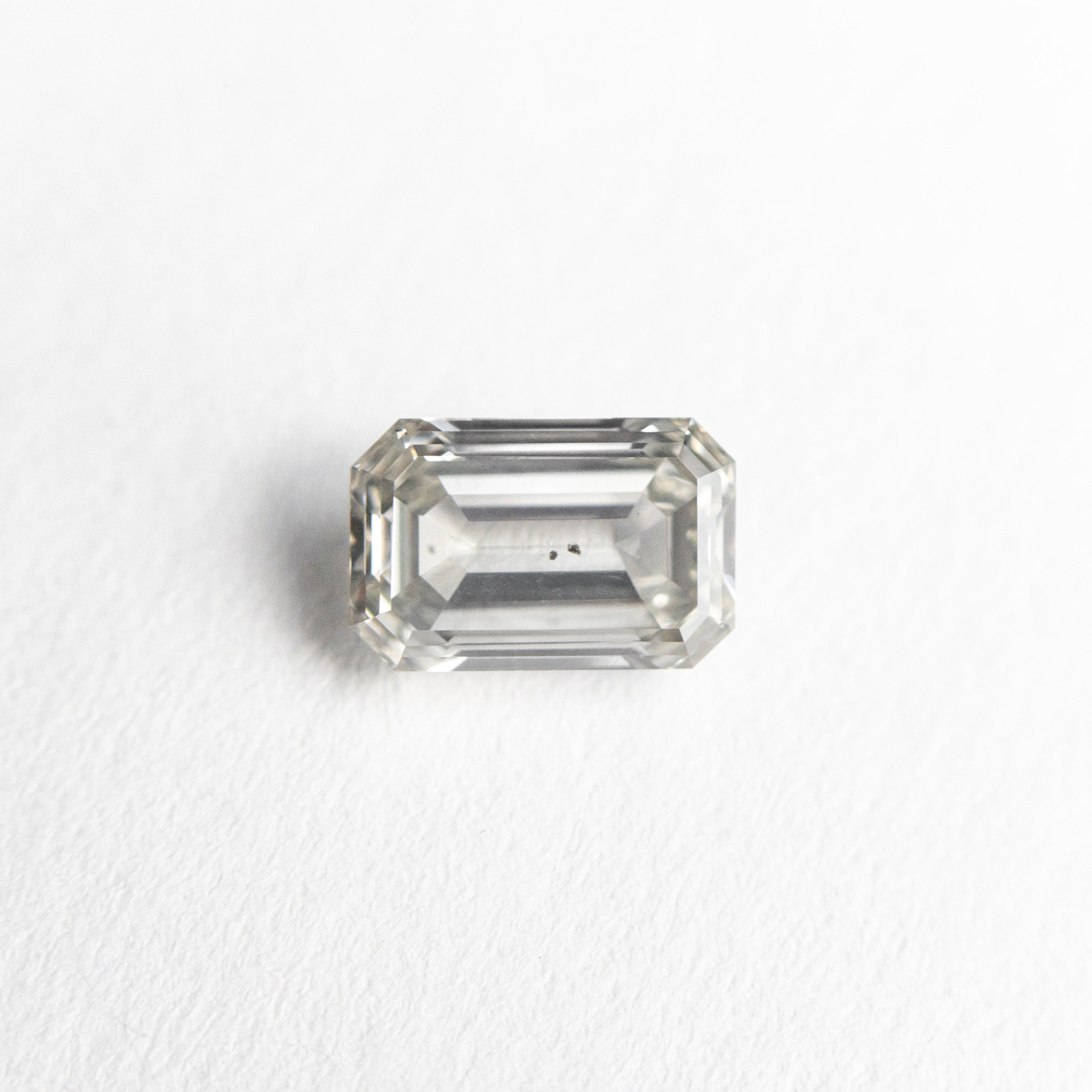 0.52ct 5.68x3.68x2.28mm SI2 Fancy Grey Cut Corner Rectangle Step Cut 19923-27-Staghead Designs