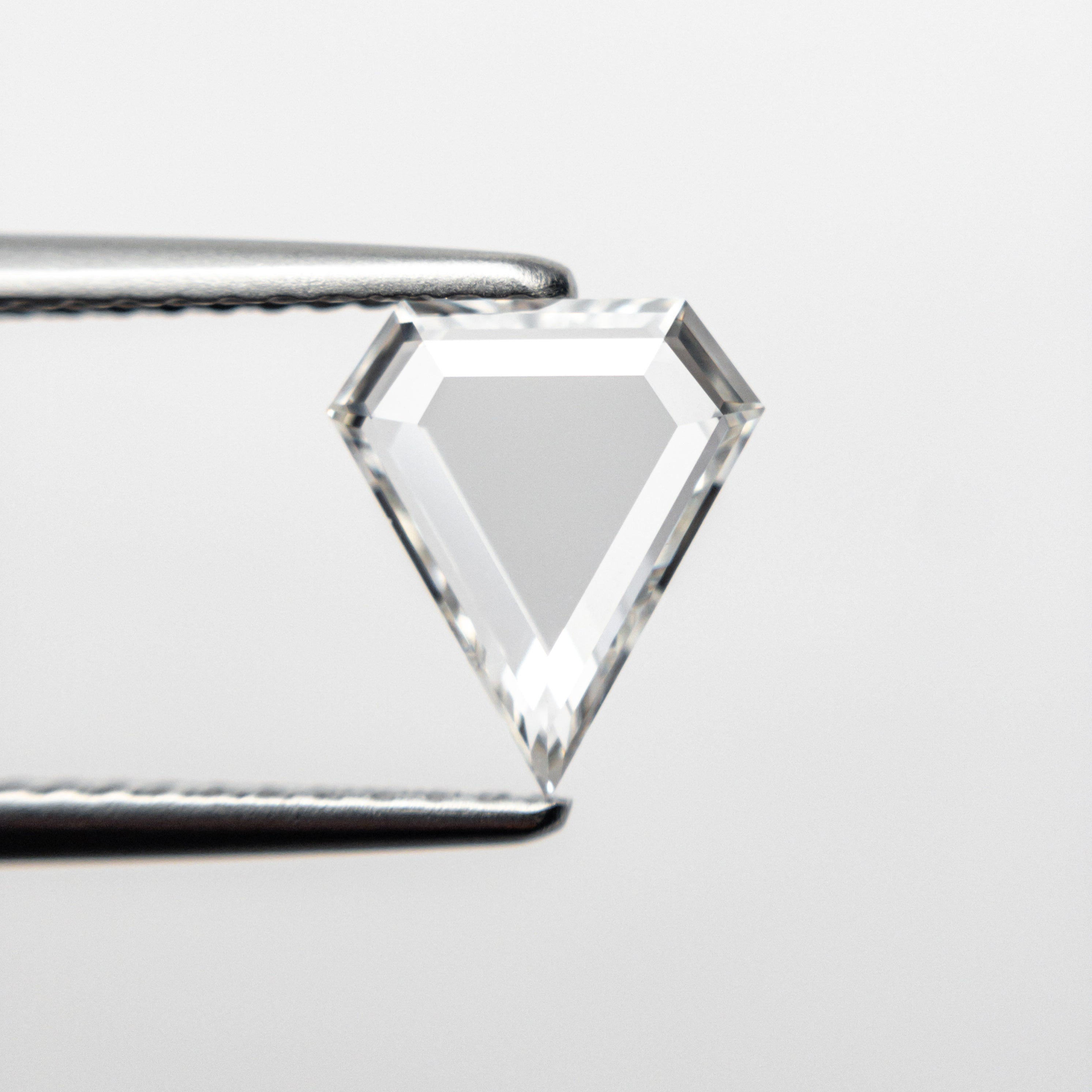 0.72ct 8.36x7.27x1.53mm VS2 F Shield Portrait Cut 19854-34-Staghead Designs