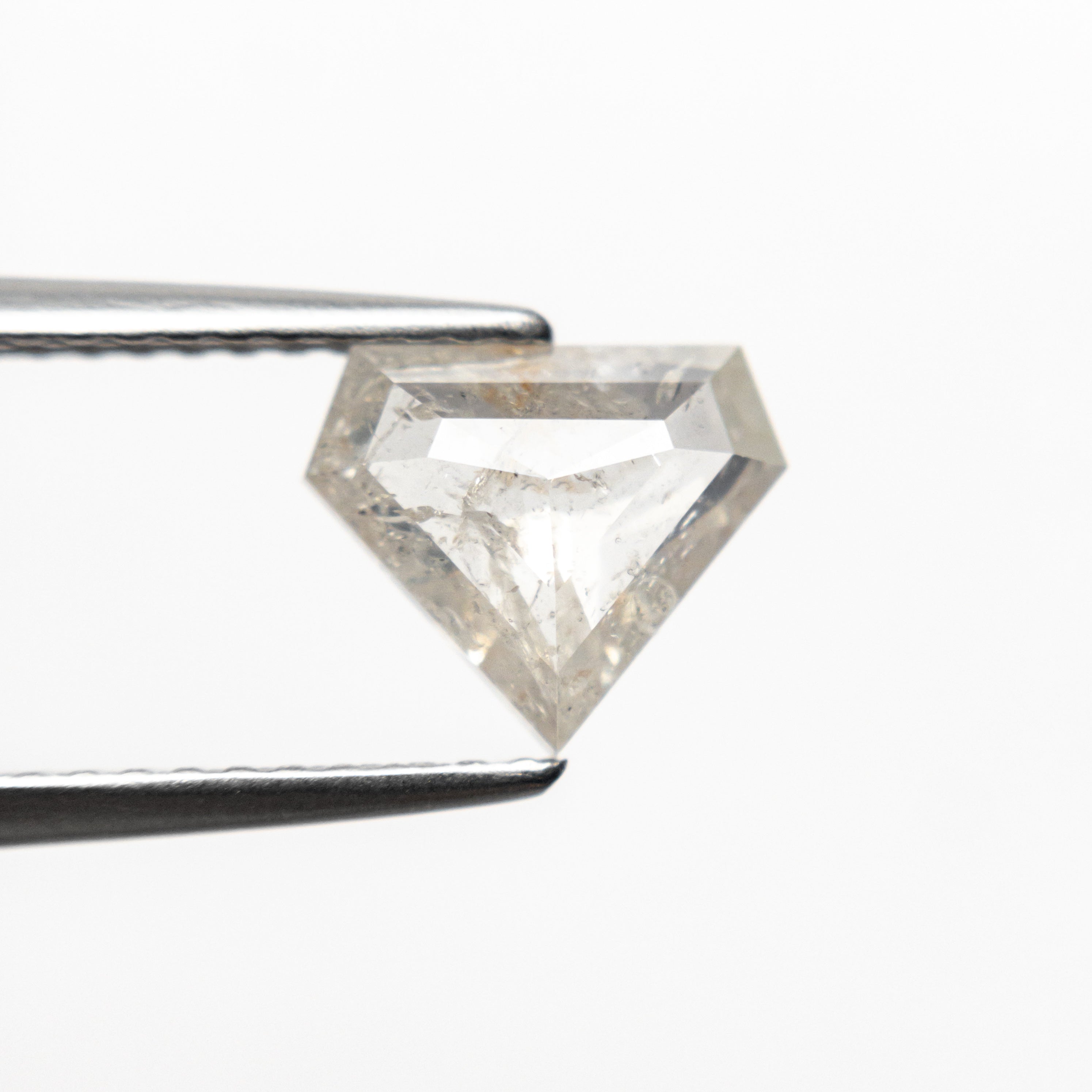 0.97ct 7.01x8.27x2.36mm Shield Rosecut 19617-06-Staghead Designs