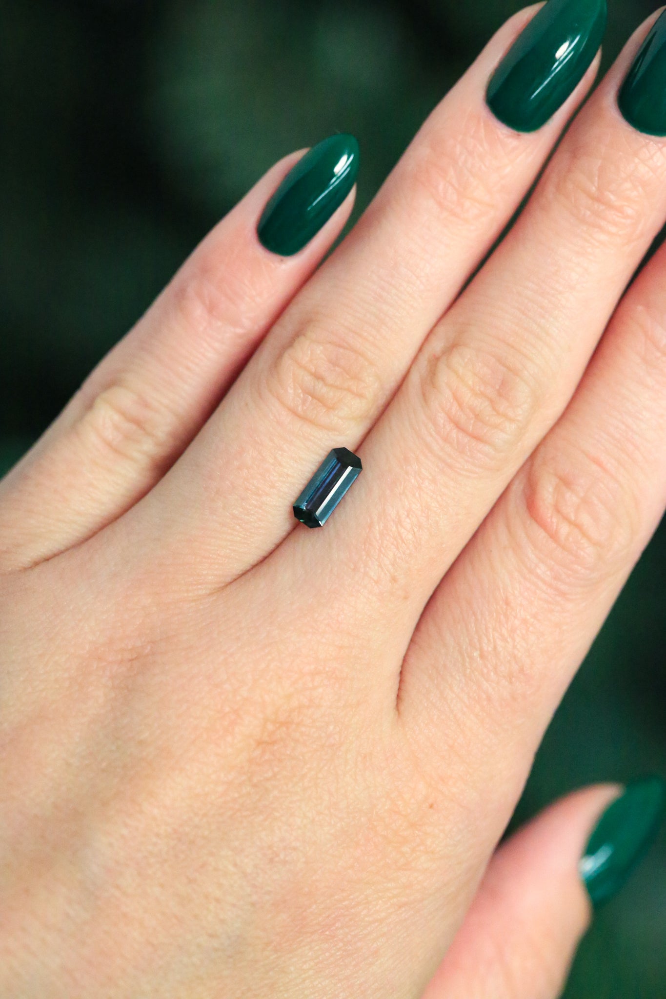 1.04ct 9.55x4.07x2.43mm Cut Corner Rectangle Sapphire-3