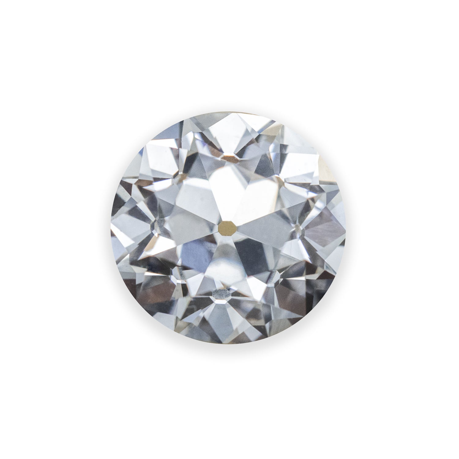 2.33ct 8.16x8.43x5.193mm ROUND OLD EUROPEAN CUT LAB GROWN DIAMOND - IGI VS2 E-Staghead Designs