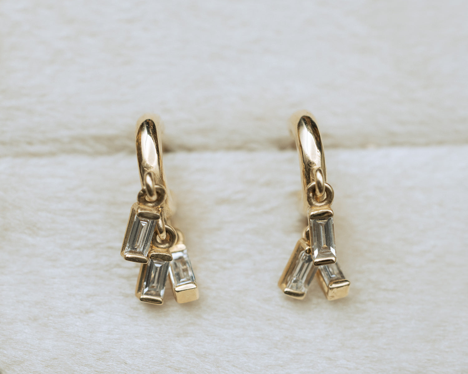 1/5 CTW NATURAL DIAMOND FRINGE HOOP EARRINGS-3