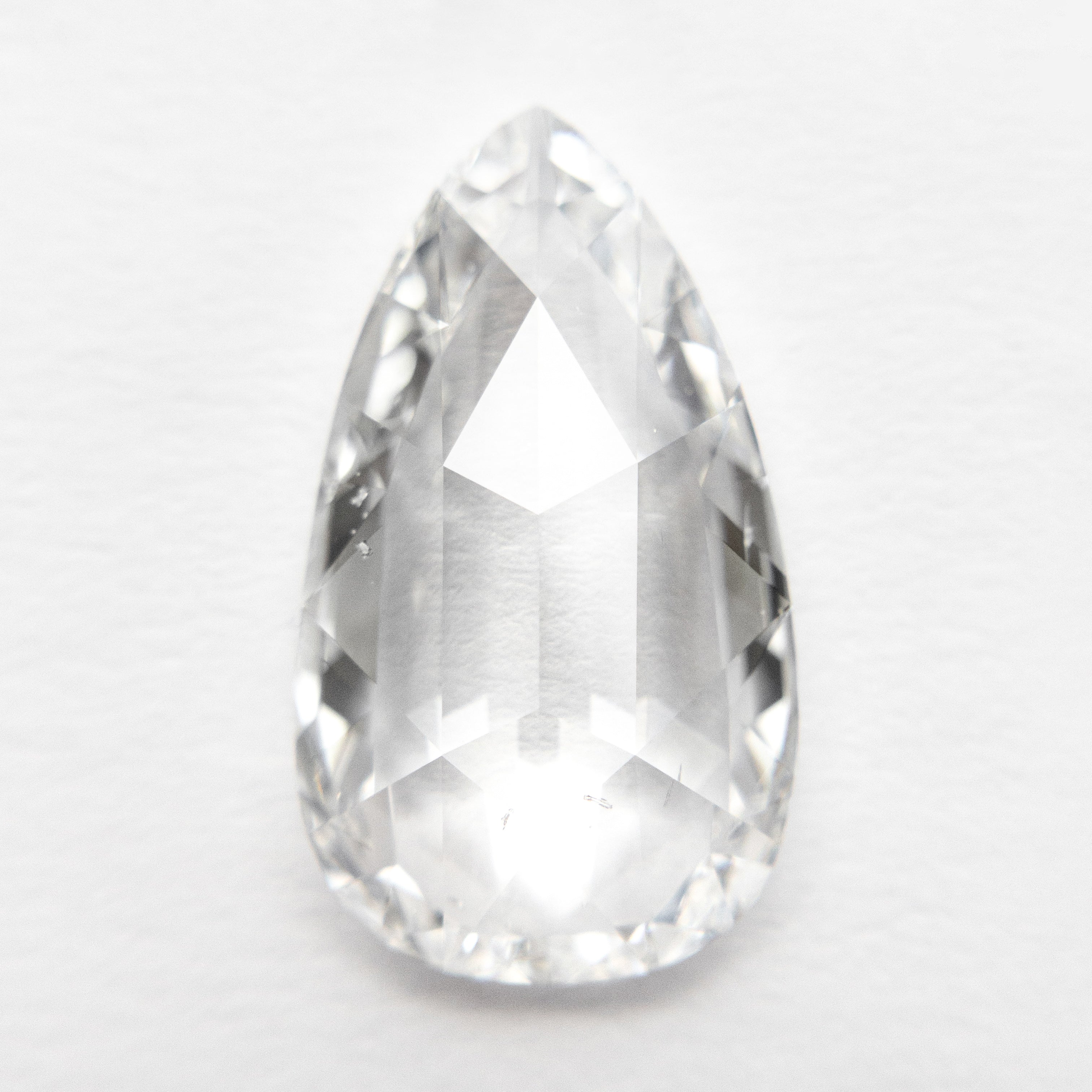 3.33ct 15.13x8.69x3.22mm GIA SI1 E Pear Rosecut 19157-01-Staghead Designs