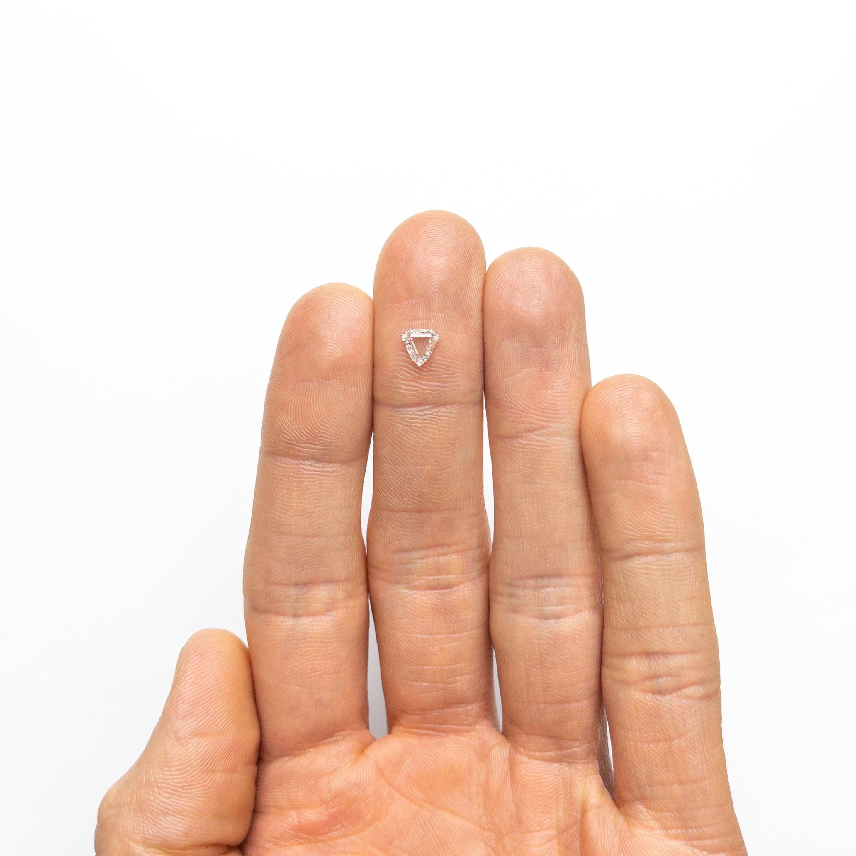 0.50ct 5.46x5.67x2.08mm SI2 G Shield Portrait Cut 19438-36-Staghead Designs