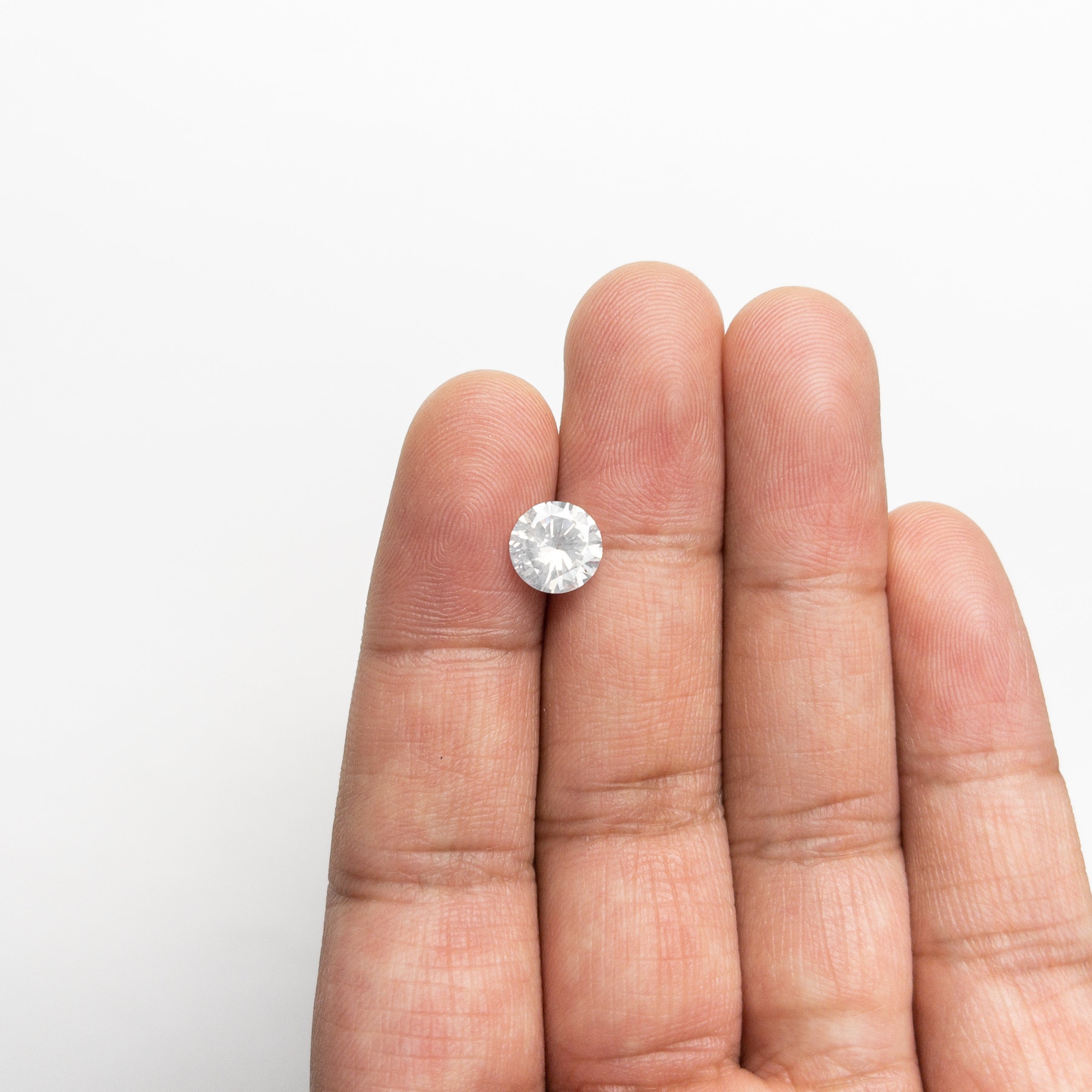 2.01ct 8.19x8.18x4.72mm Fancy White Round Brilliant 19540-01-Staghead Designs