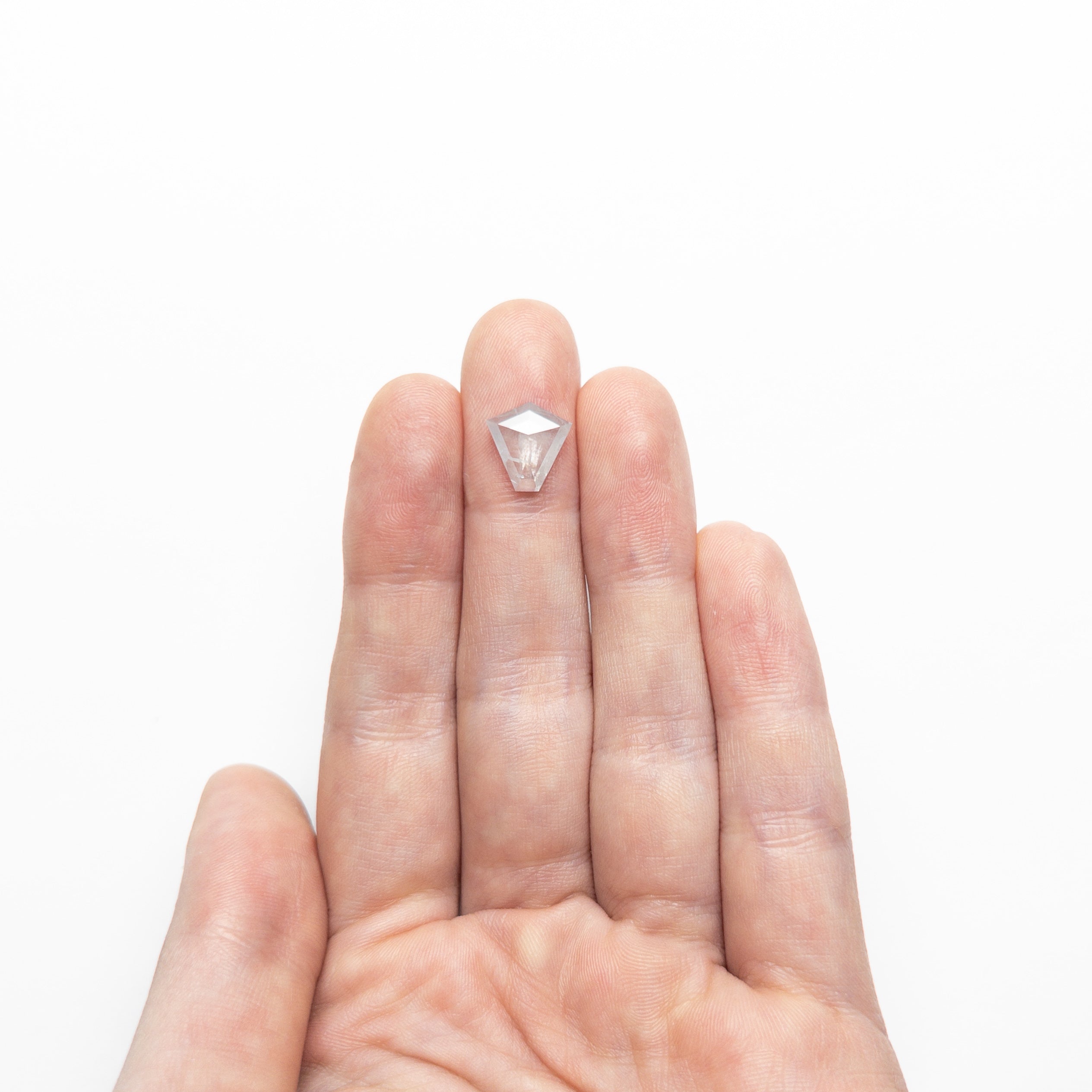 1.58ct 9.60x9.29x2.57mm Shield Rosecut 19617-26-Staghead Designs