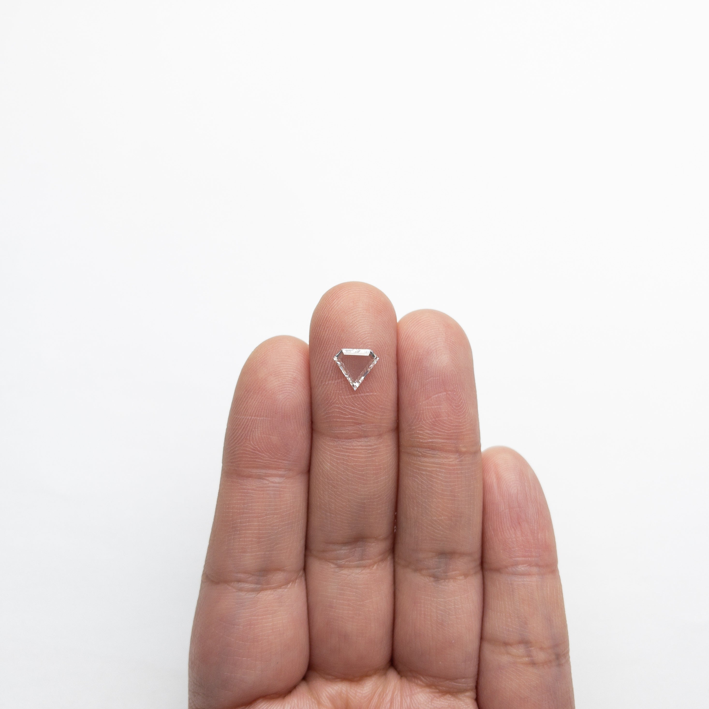 0.75ct 6.96x7.54x1.80mm VS1 E Shield Portrait Cut 19854-31-Staghead Designs