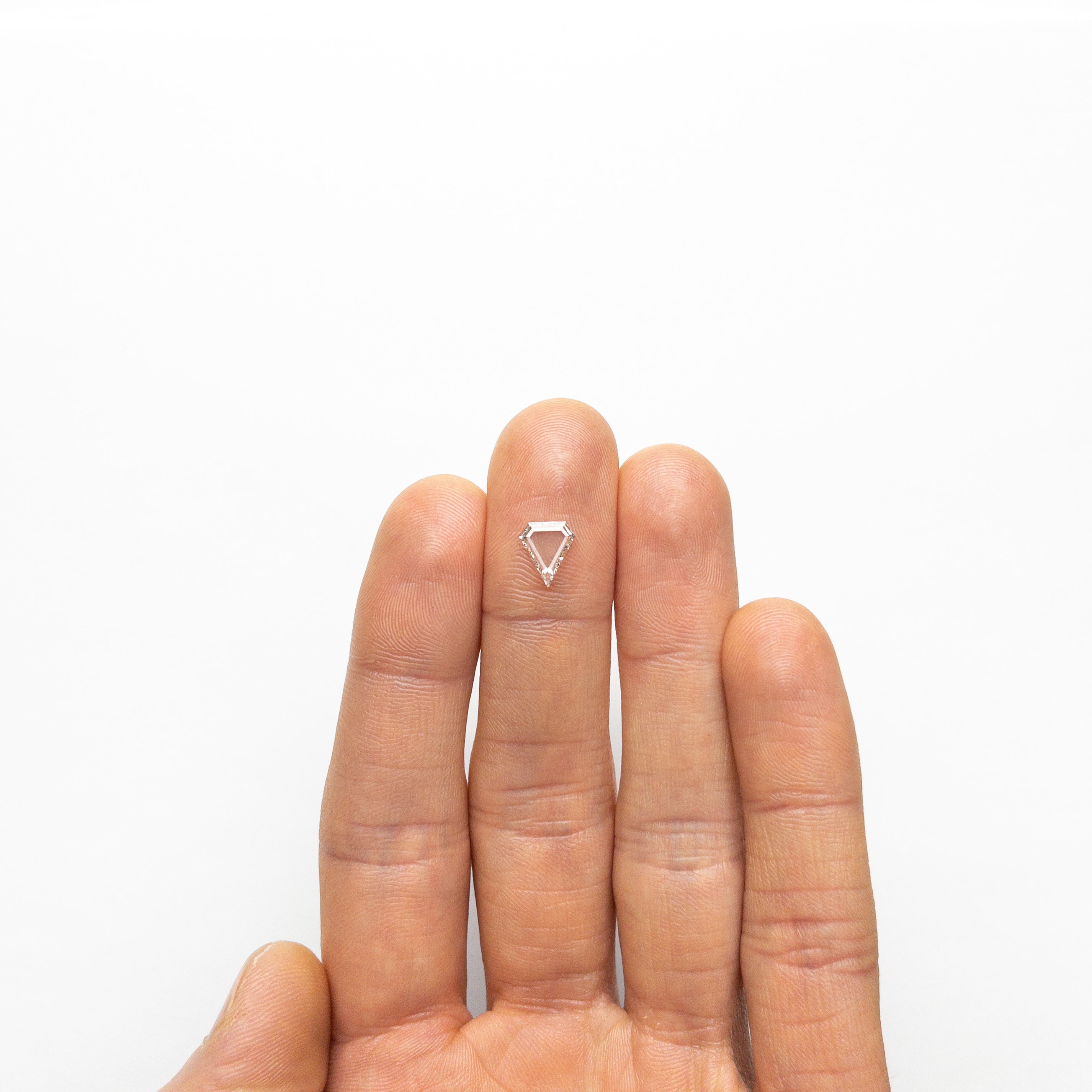 0.72ct 8.35x7.23x1.52mm SI1 H Shield Portrait Cut 19854-37-Staghead Designs