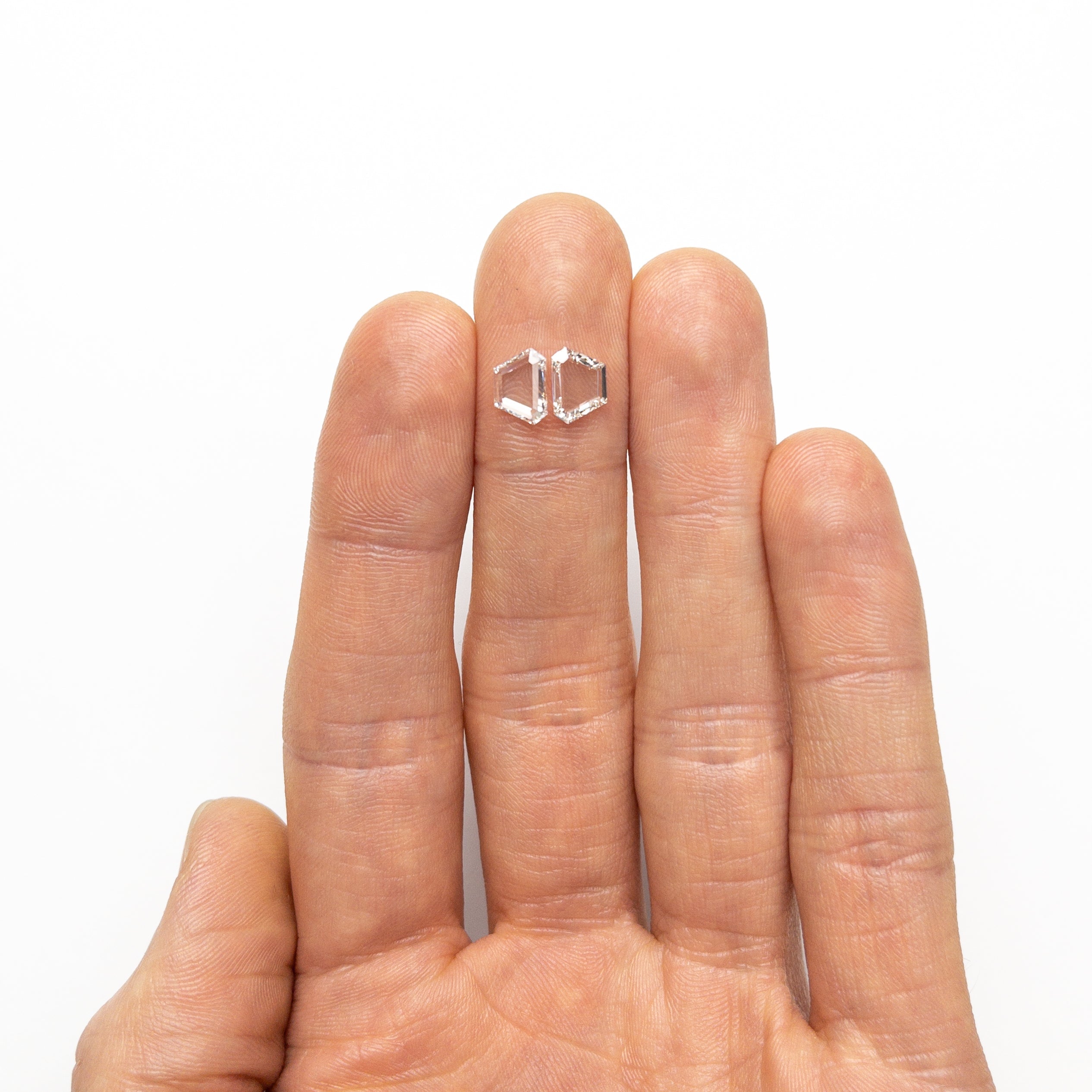 1.40cttw 2pc 7.87x5.60x1.54mm 7.90x5.63x1.42mm VS G-H Trapezoid Portrait Cut Matching Pair 19854-47-Staghead Designs