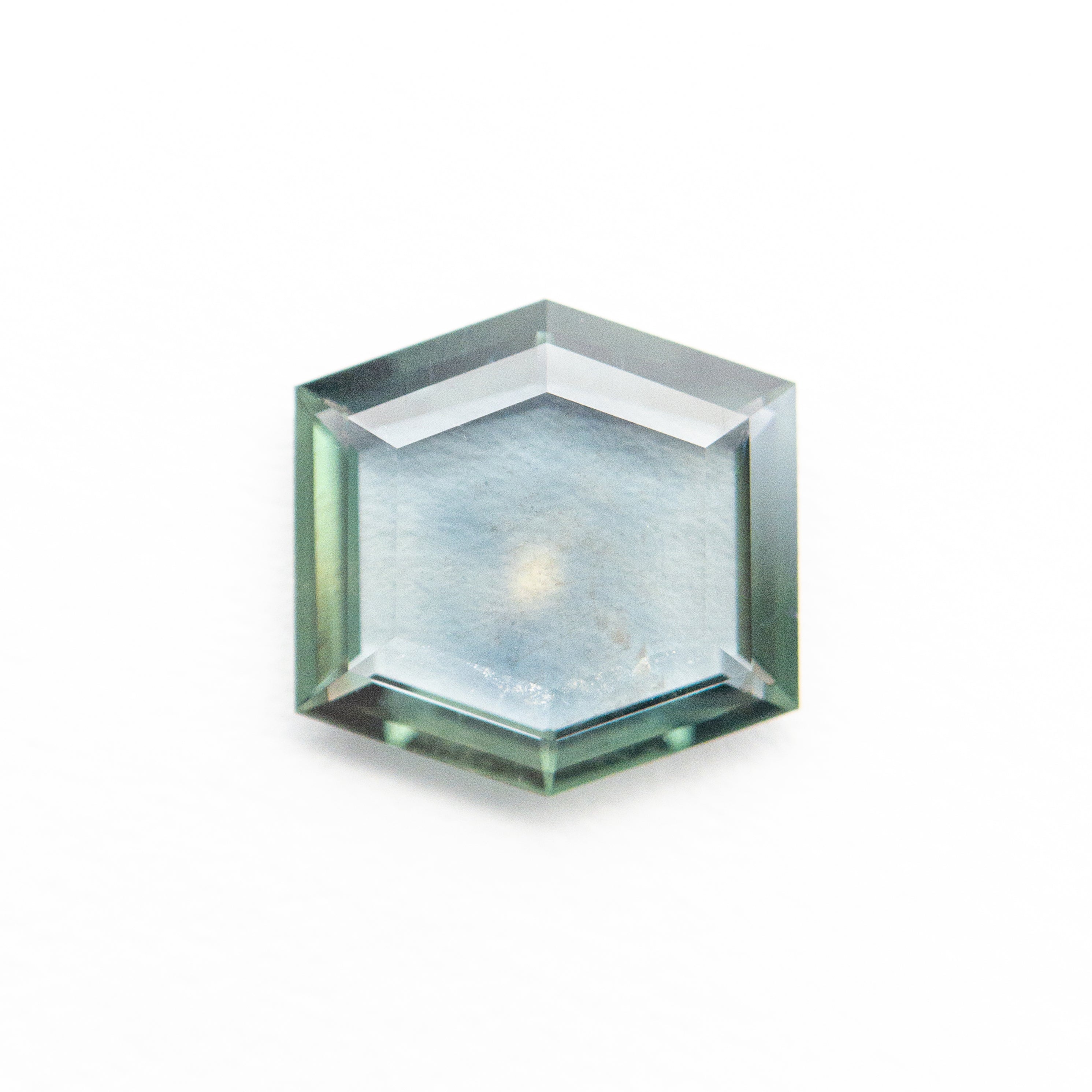 1.22ct 7.42x7.52x1.86mm Hexagon Portrait Cut Sapphire 19978-01-Staghead Designs