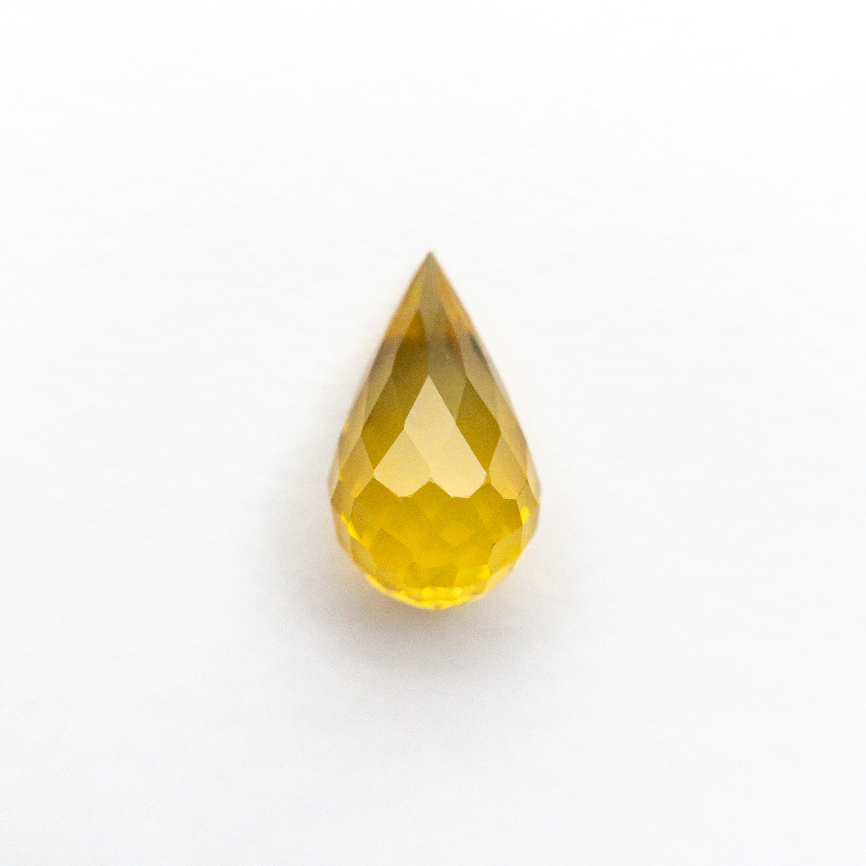 1.35ct 7.93x4.70x4.62mm Pear Briolette Cut Sapphire 25257-01-Staghead Designs