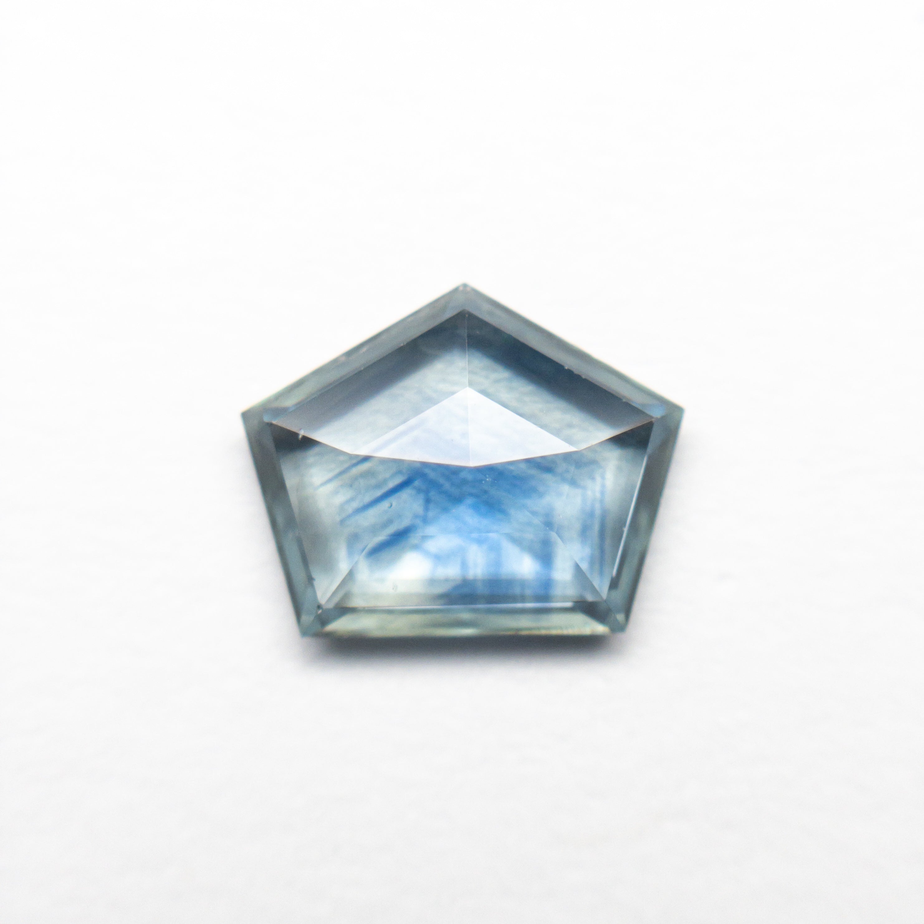 1.55ct 8.94x7.09x2.63mm Pentagon Rosecut Sapphire 22434-48-Staghead Designs