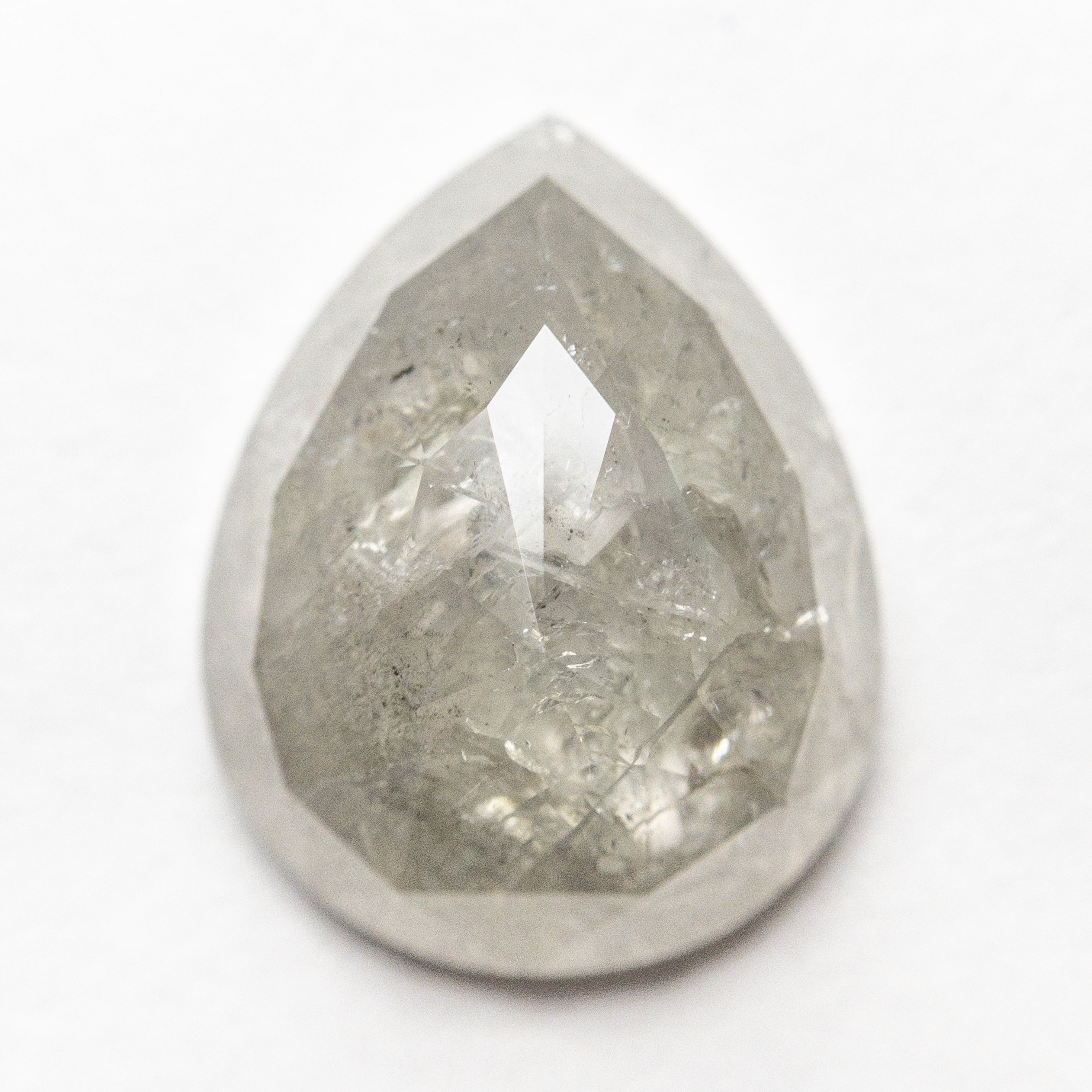 5.34ct 13.33x10.60x4.69mm Pear Rosecut 20001-06-Staghead Designs