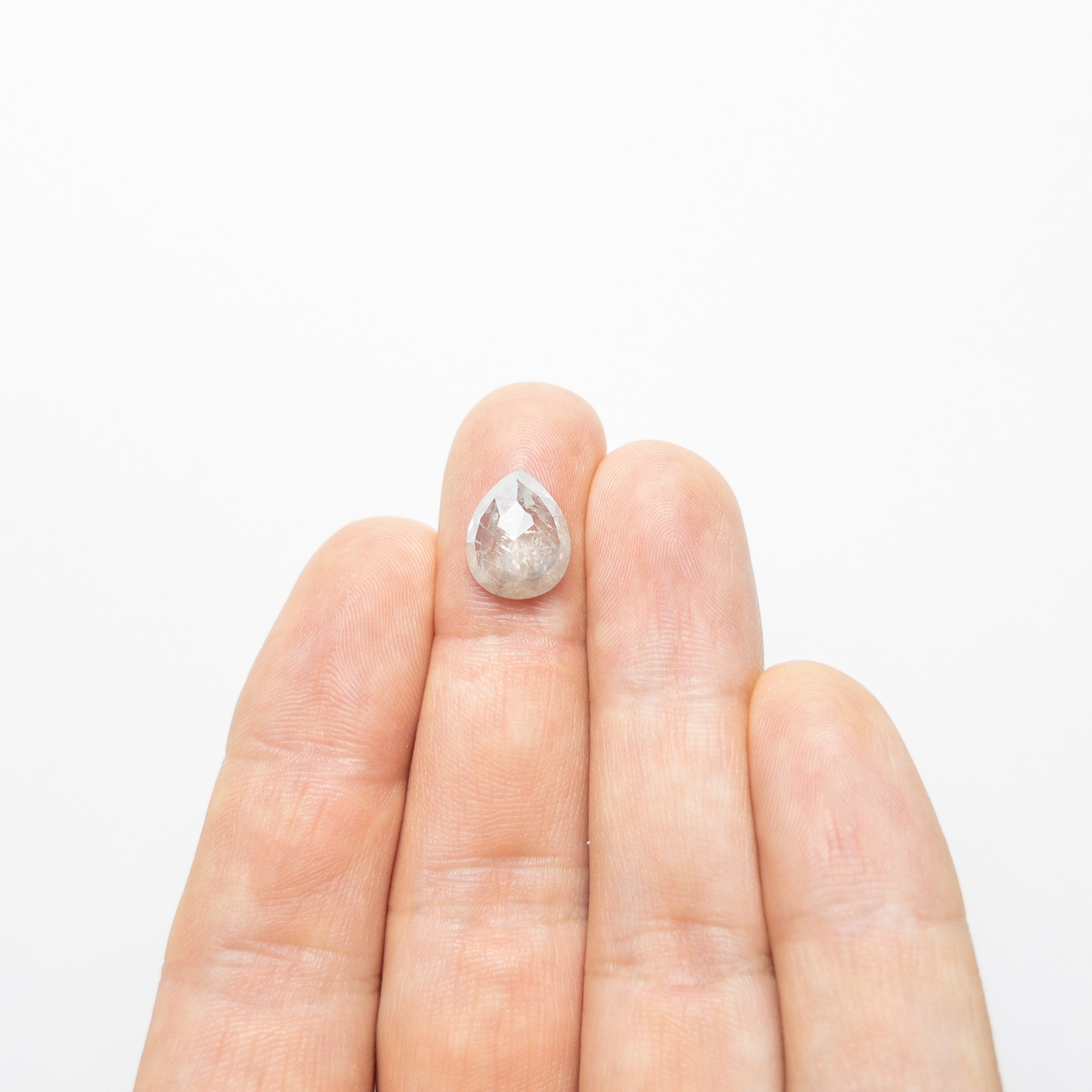 4.55ct 12.83x10.27x4.40mm Pear Rosecut 20001-07-Staghead Designs