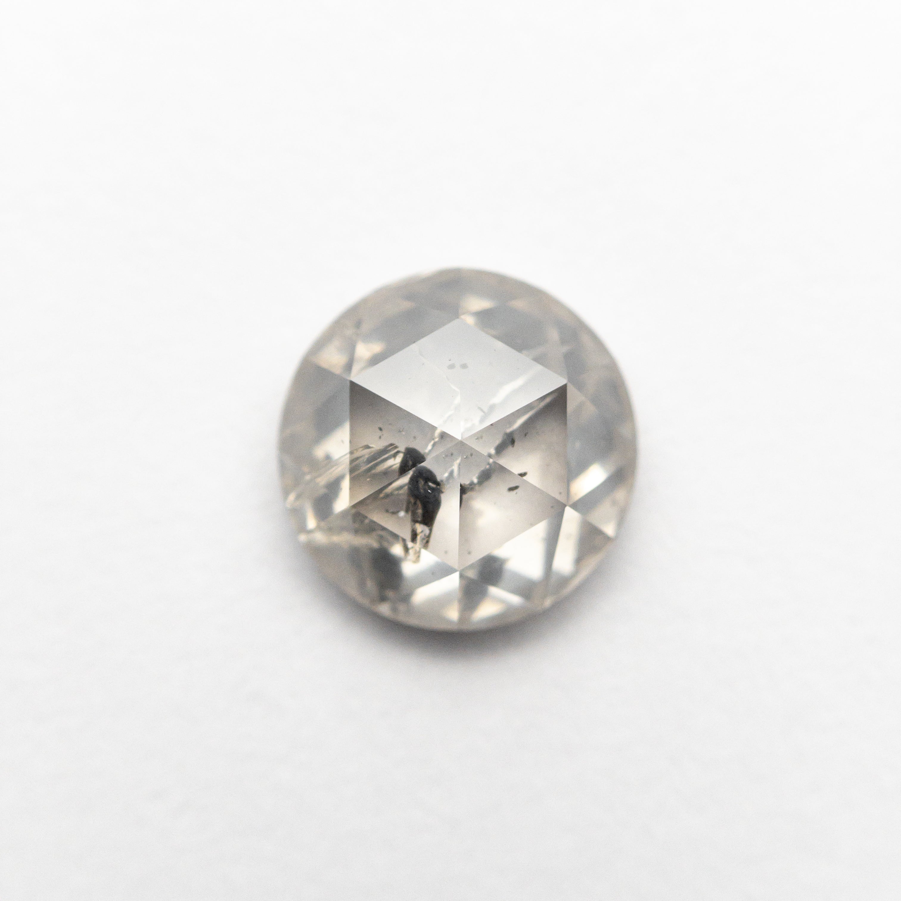 1.30ct 6.74x6.68x3.35mm Round Rosecut 20026-09-Staghead Designs