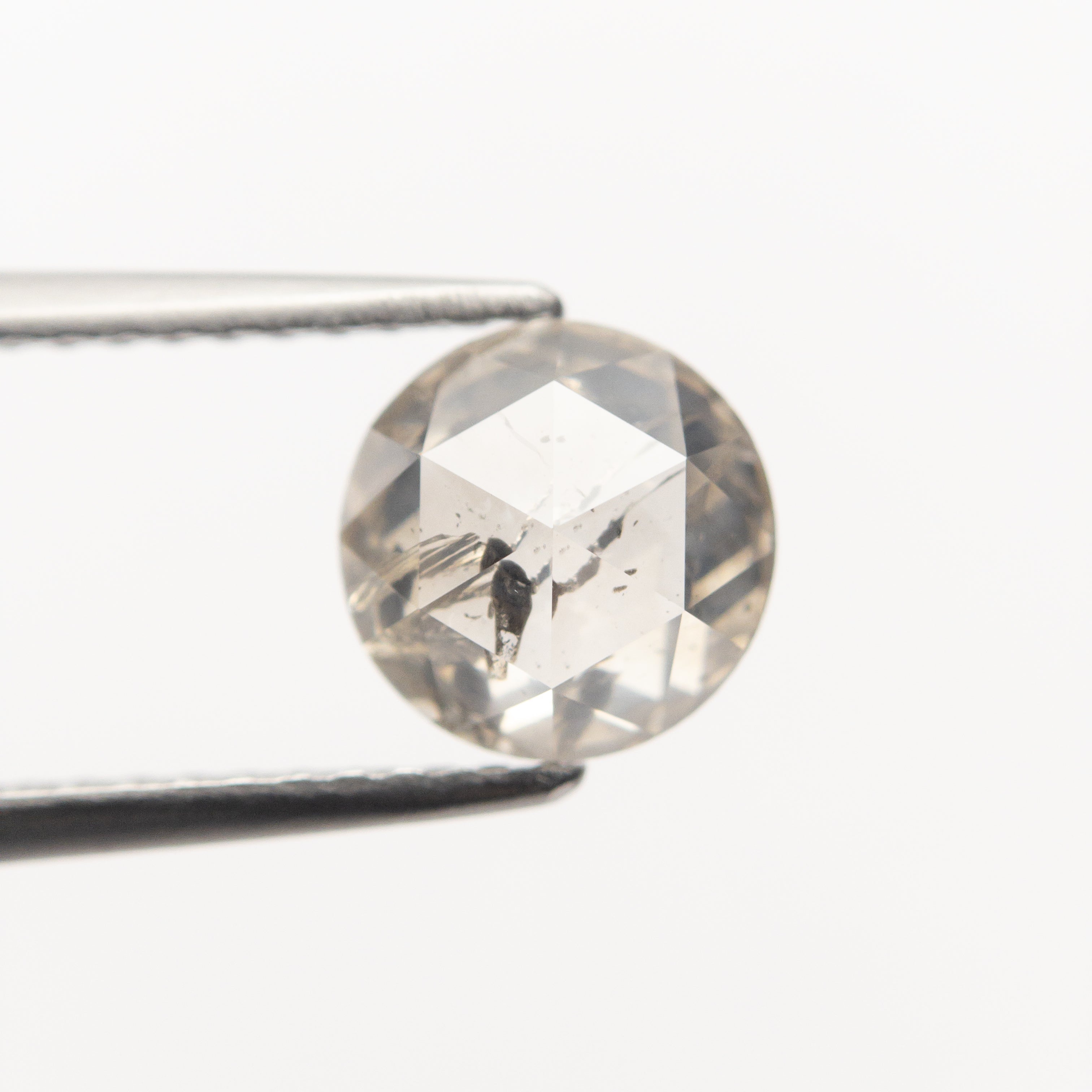 1.30ct 6.74x6.68x3.35mm Round Rosecut 20026-09-Staghead Designs