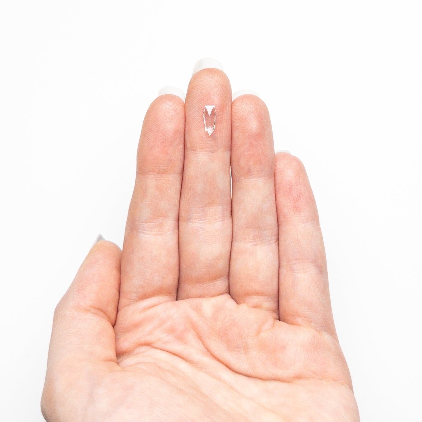 0.36ct 8.67x3.93x1.16mm Shield Rosecut 20027-17-Staghead Designs