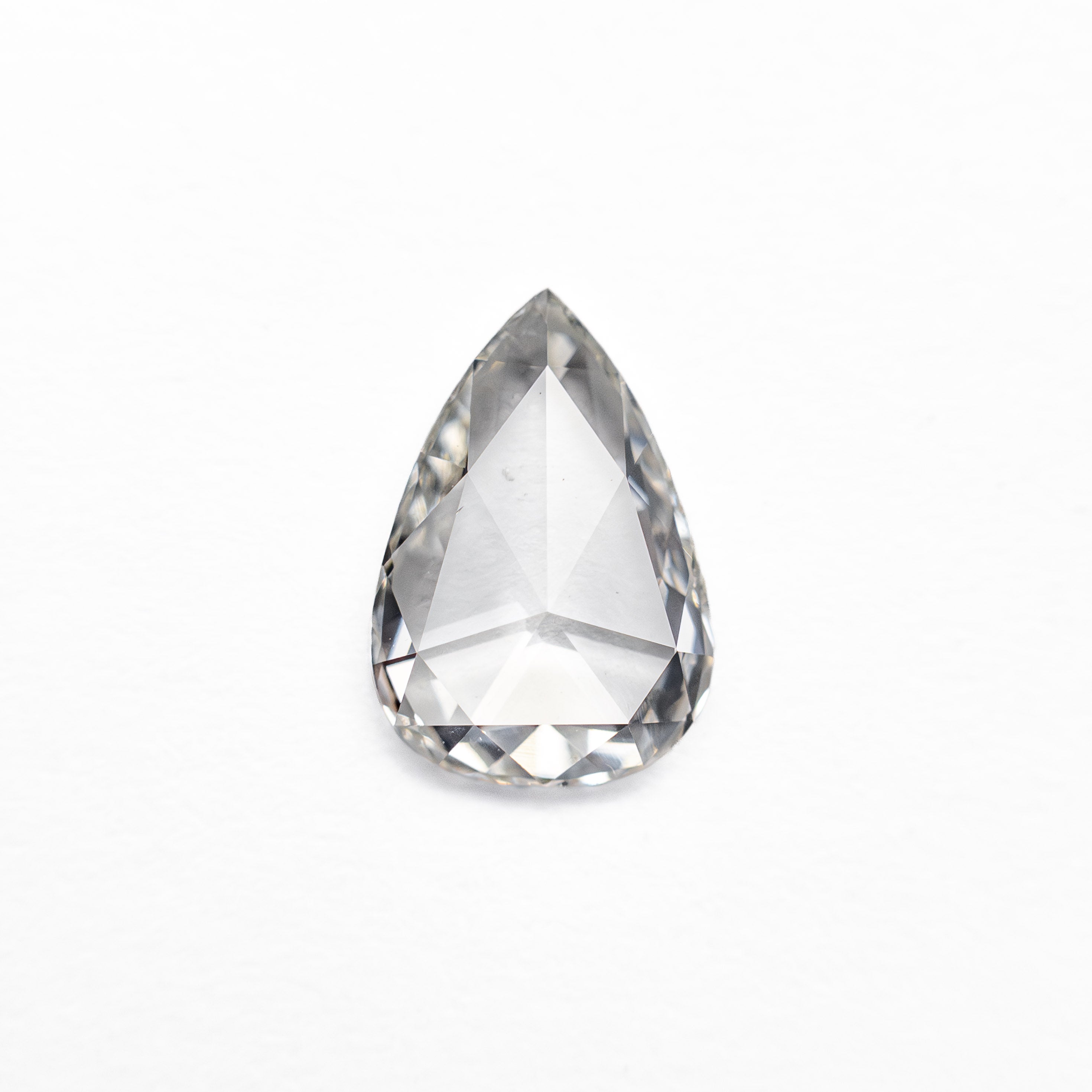 0.59ct 7.62x5.19x1.78mm SI2 G Pear Rosecut 20027-21-Staghead Designs