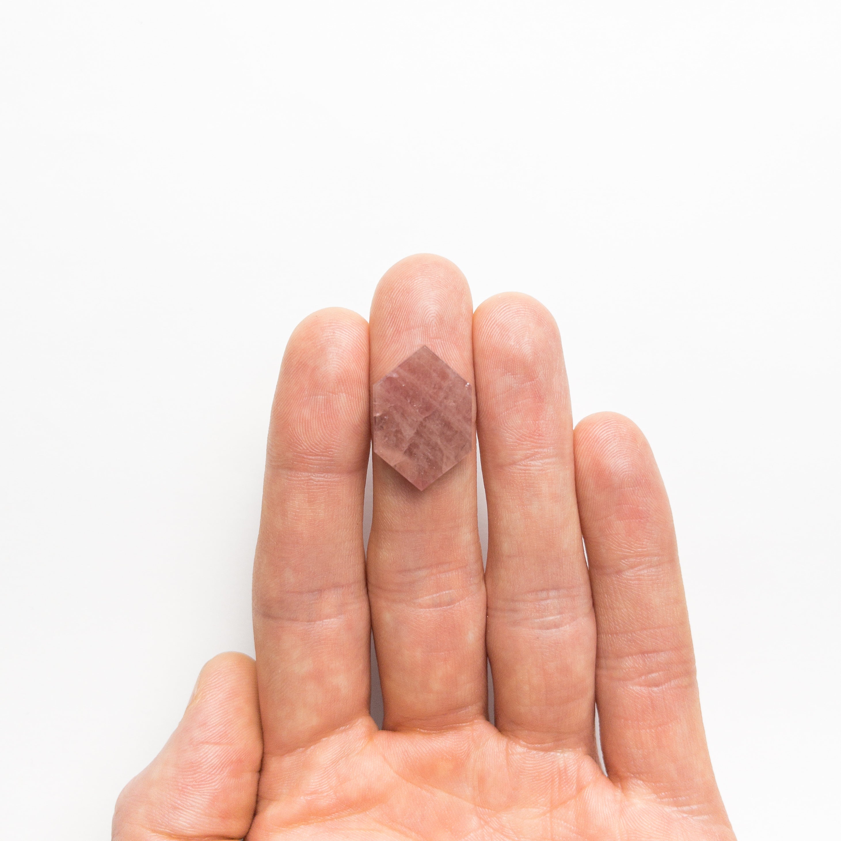 13.60ct 23.15x15.60x2.72mm Hexagon Slab Sapphire 20052-10-Staghead Designs