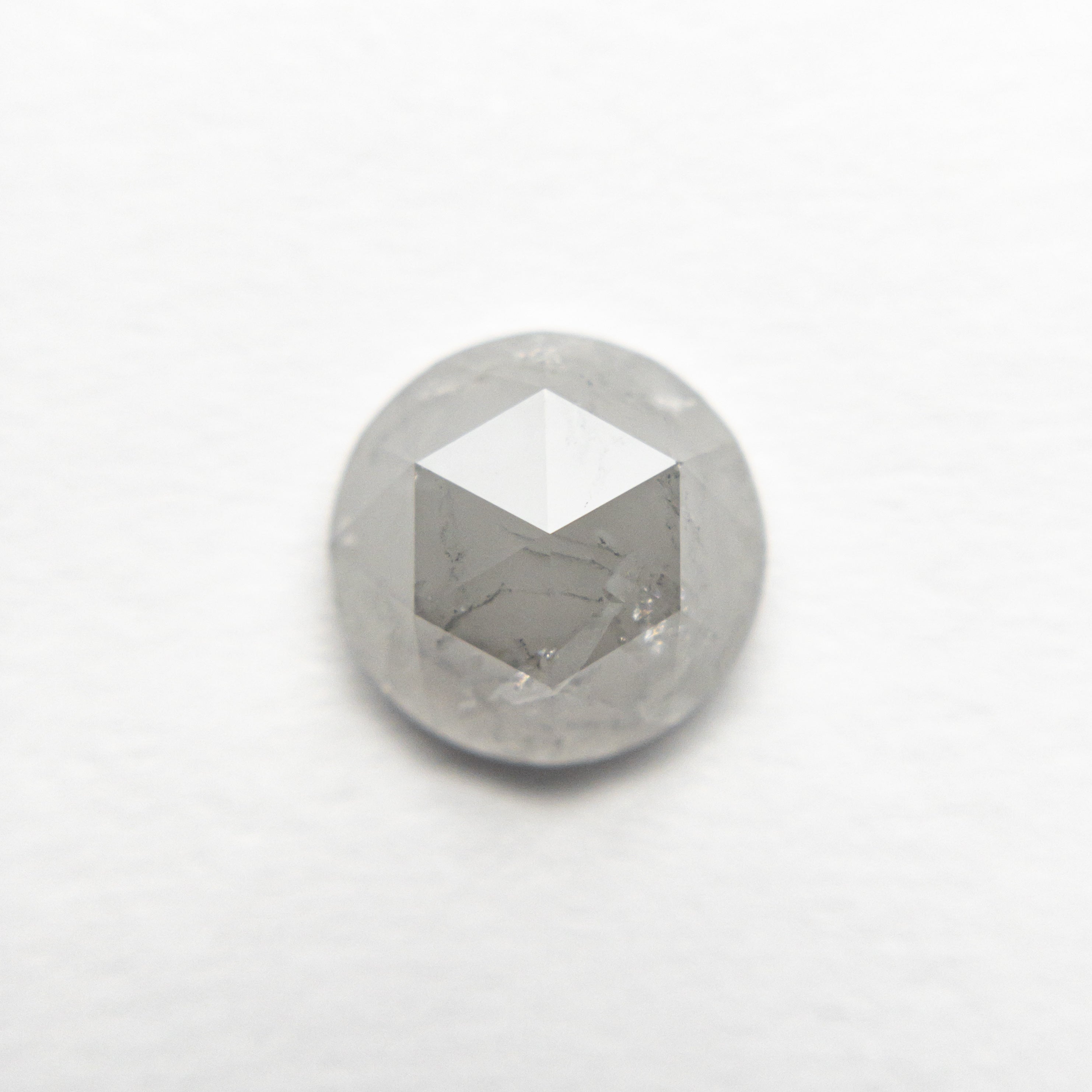 1.82ct 7.53x7.40x3.80mm Round Rosecut 20901-12-Staghead Designs