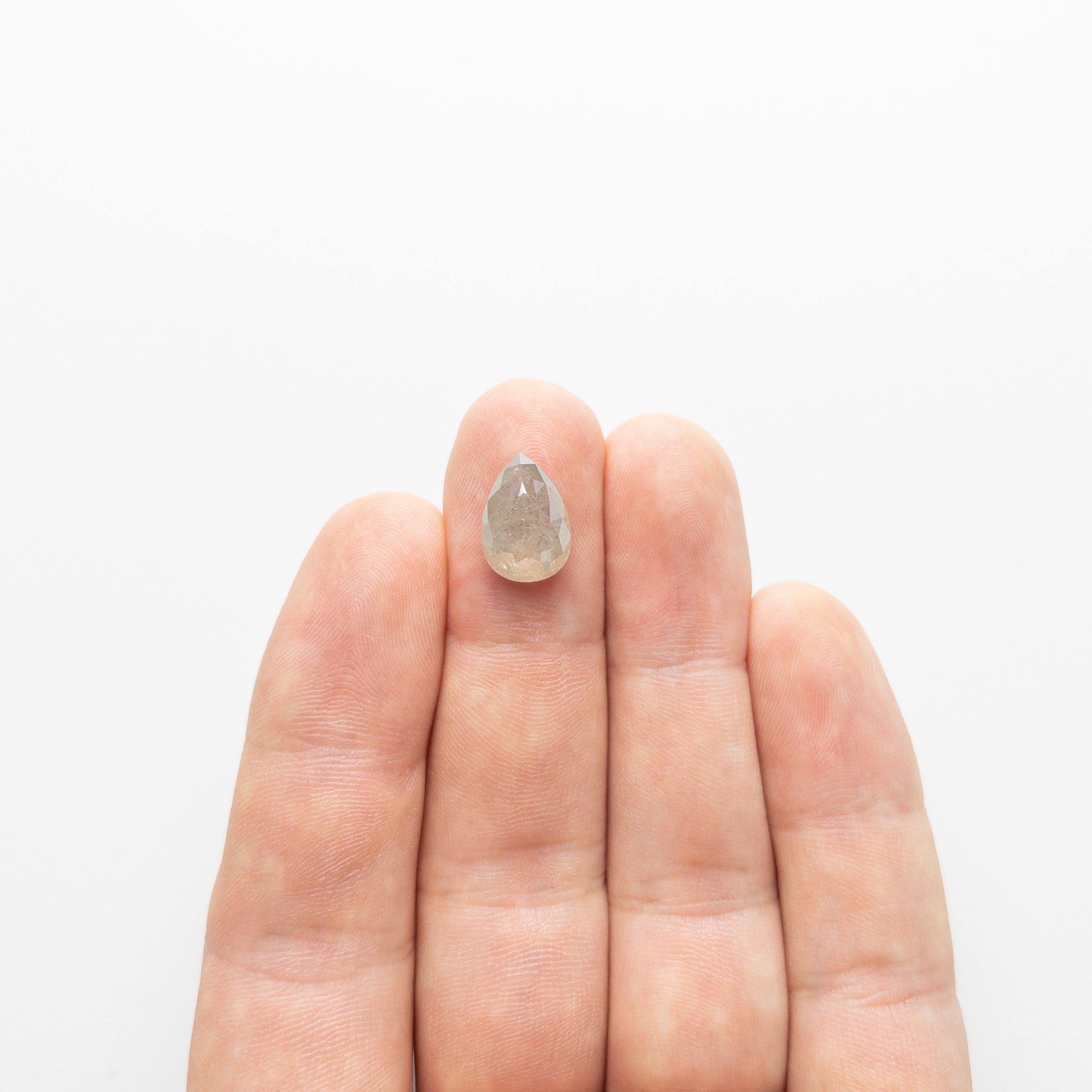 4.31ct 13.06x9.03x4.45mm Pear Double Cut 20905-02-Staghead Designs