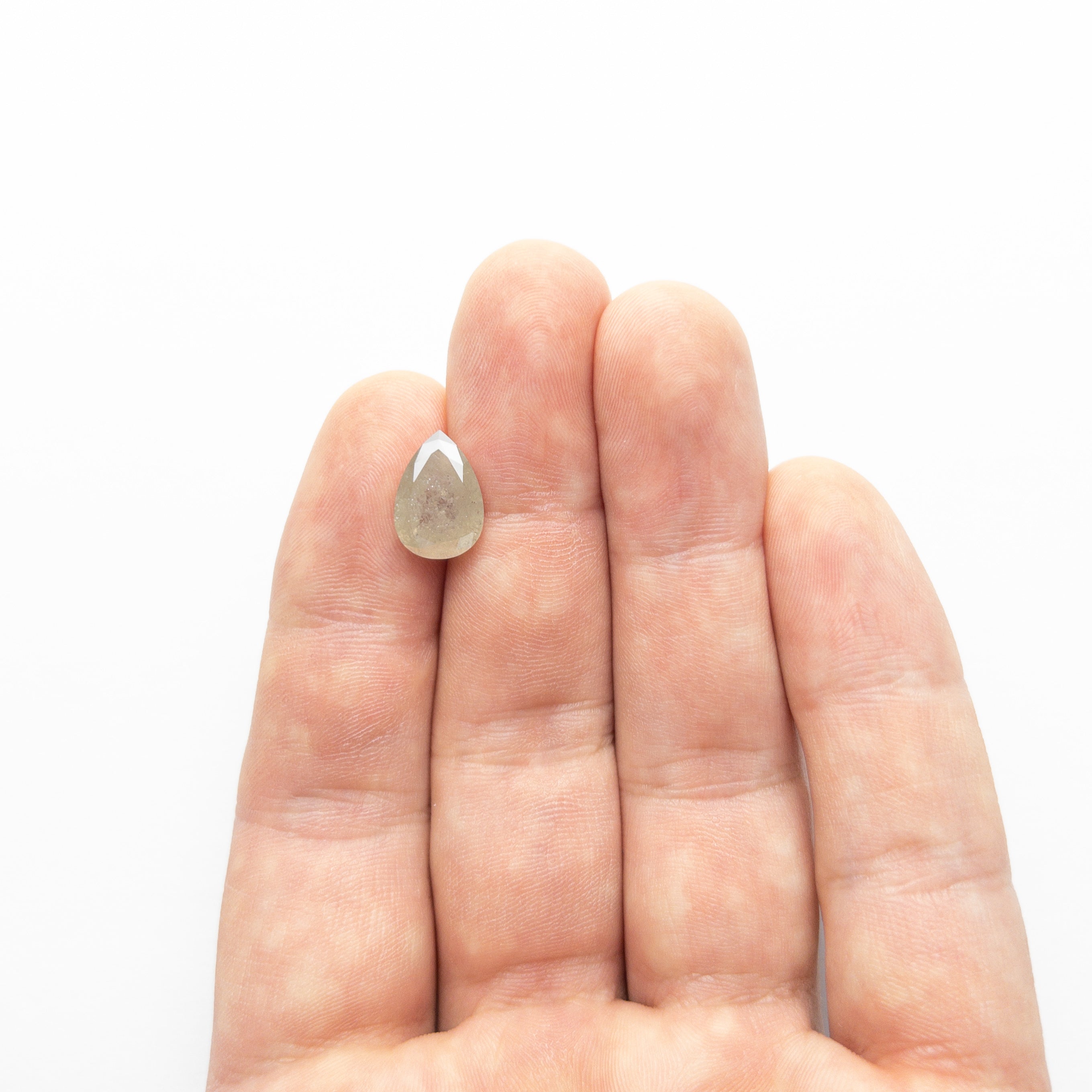 4.31ct 13.06x9.03x4.45mm Pear Double Cut 20905-02-Staghead Designs