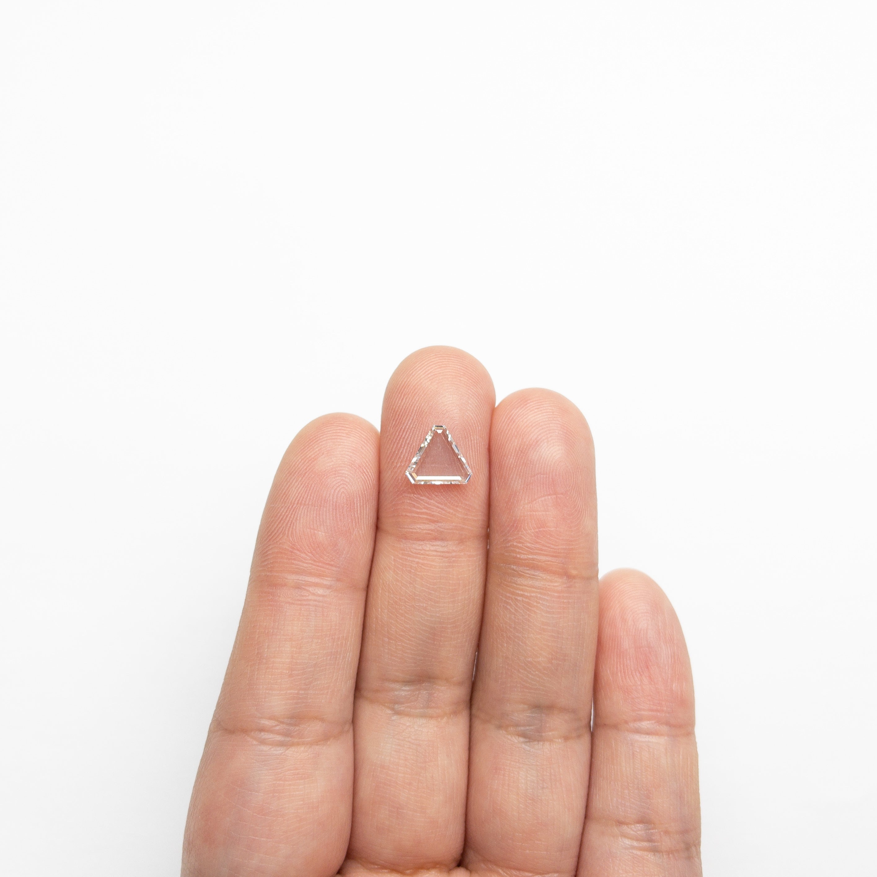 1.21ct 7.61x7.57x1.99mm SI2 G Cut Corner Triangle Portrait Cut 20939-03-Staghead Designs