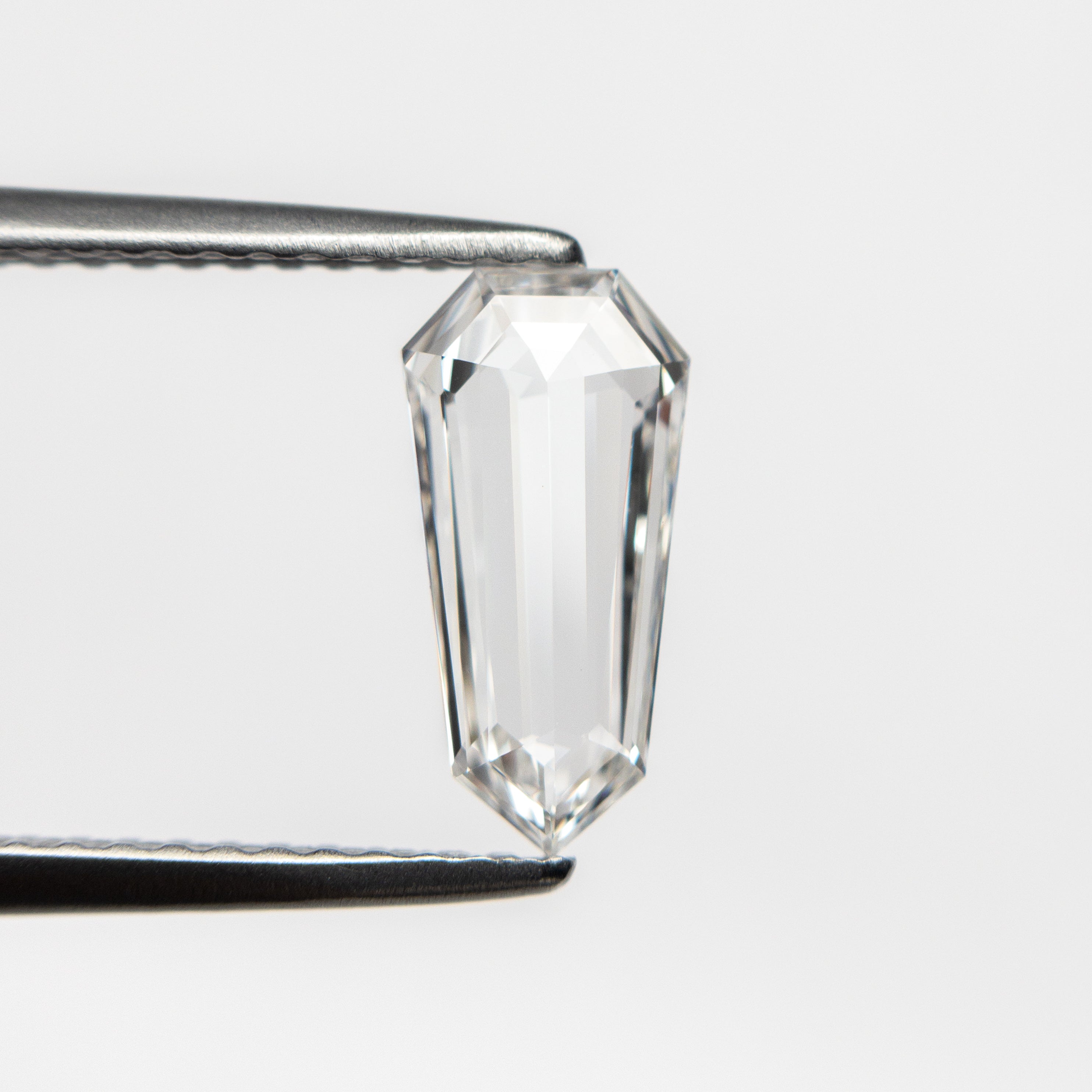 0.75ct 10.24x5.07x1.70mm VS2 E Shield Rosecut 20939-05-Staghead Designs