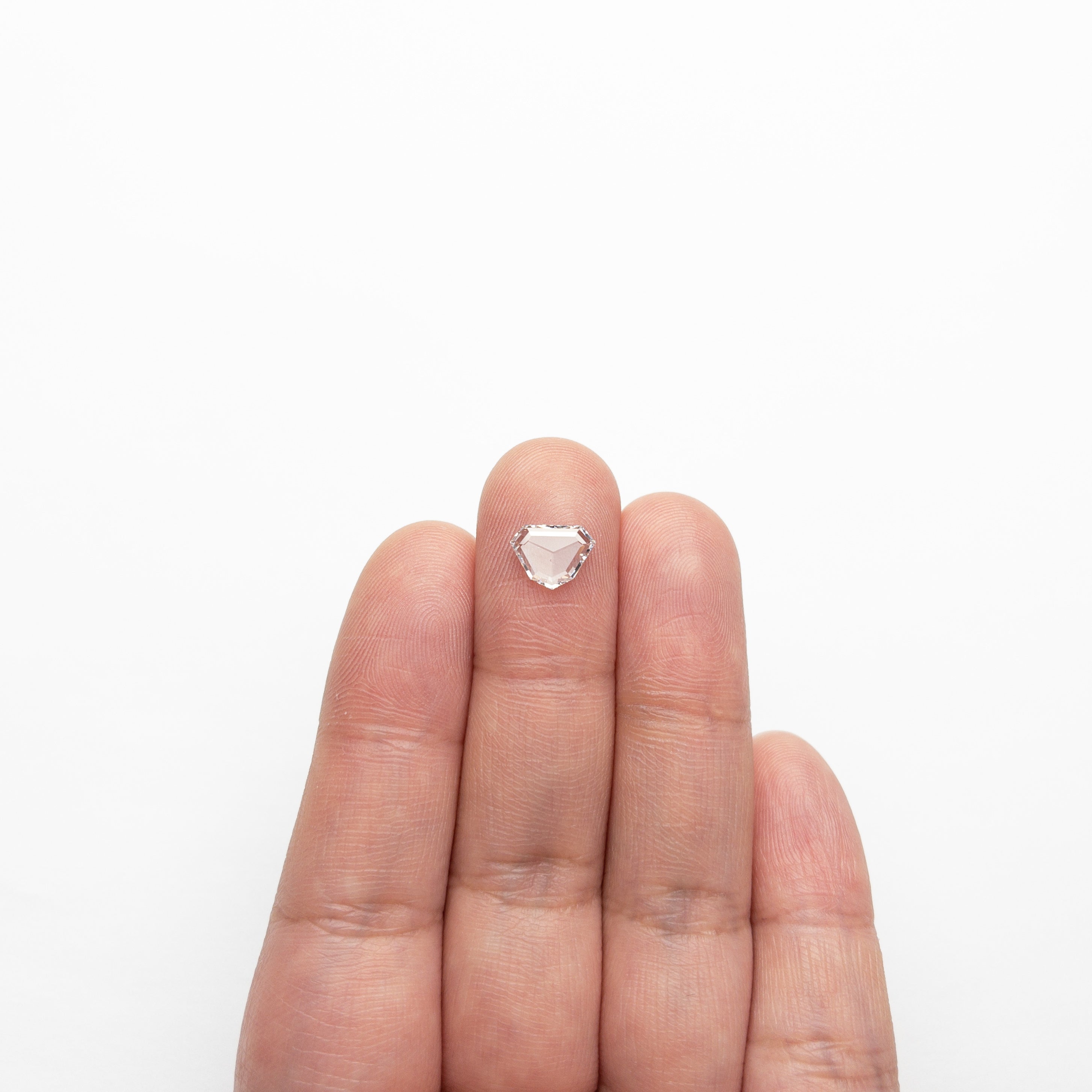 0.99ct 8.89x6.63x1.75mm VS1 E Shield Rosecut 20939-06-Staghead Designs