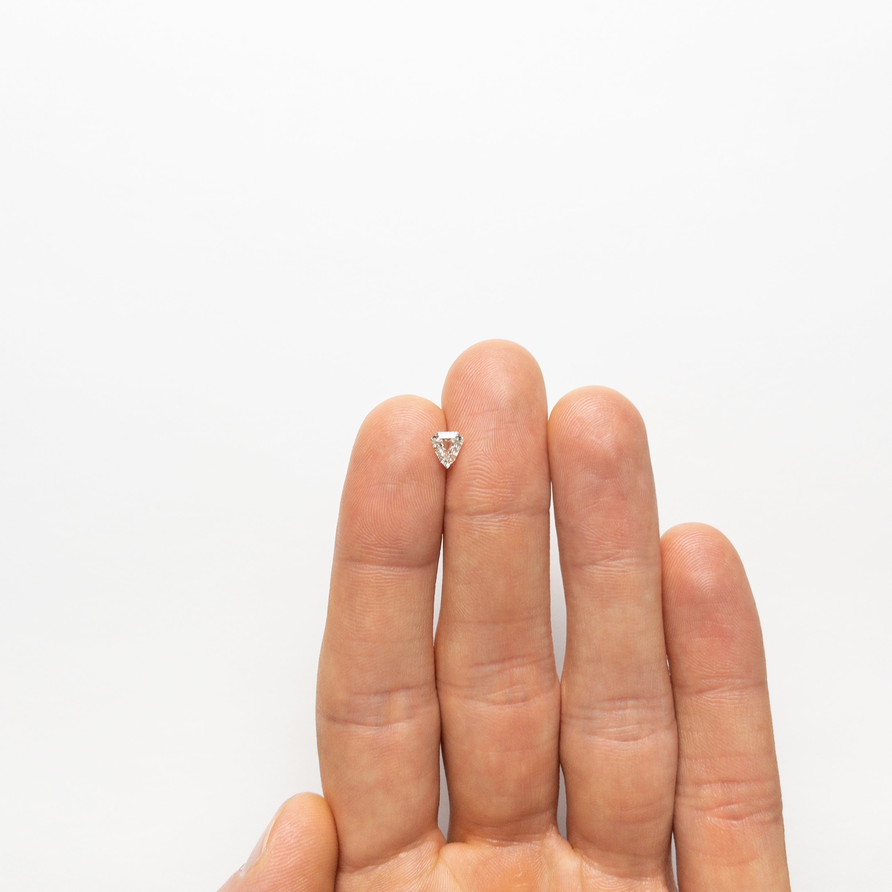 0.52ct 5.80x5.37x2.35mm I1 J Shield Step Cut 🇨🇦 21488-01-Staghead Designs