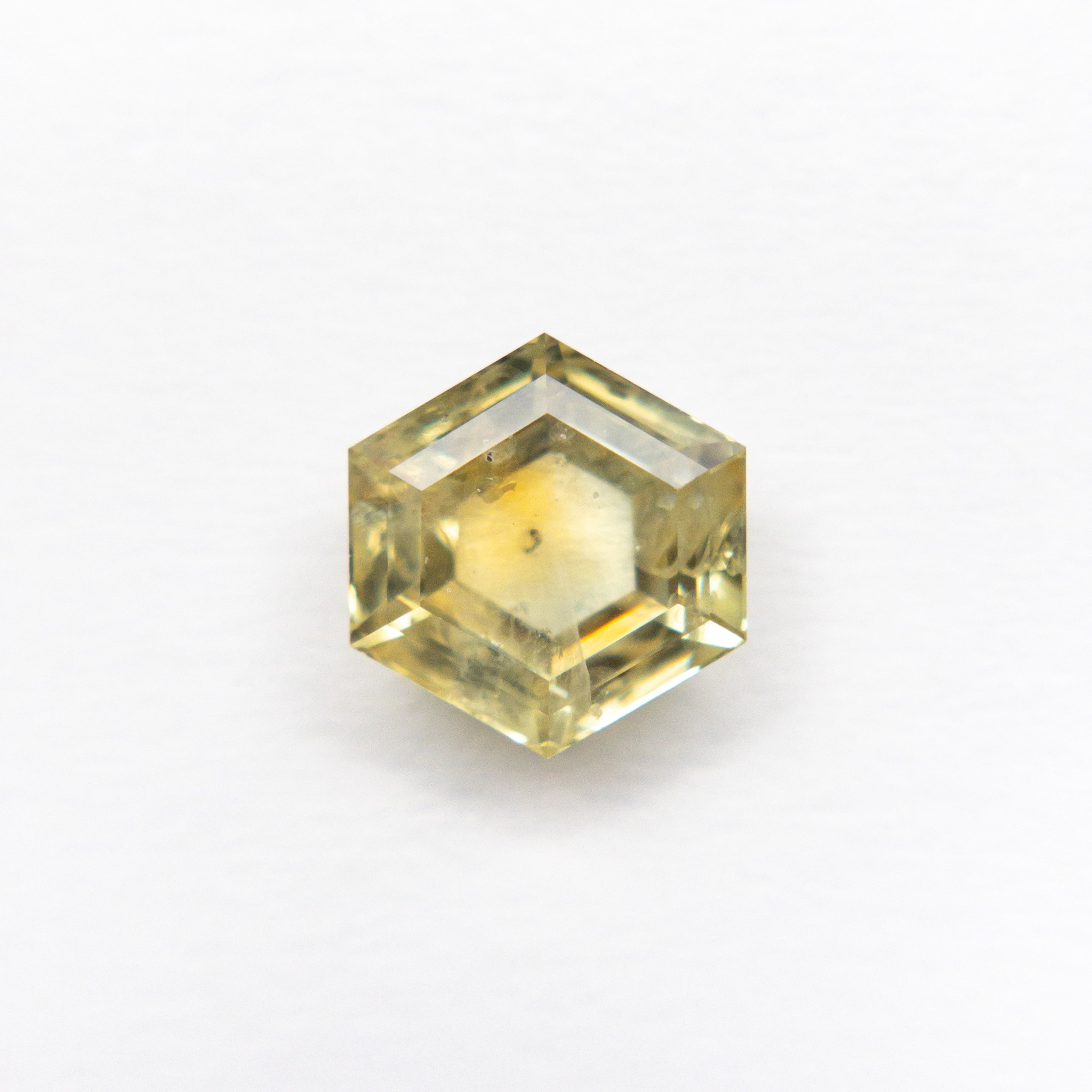 1.51ct 6.53x6.97x3.31 Hexagon Double Cut Sapphire 21592-09-Staghead Designs