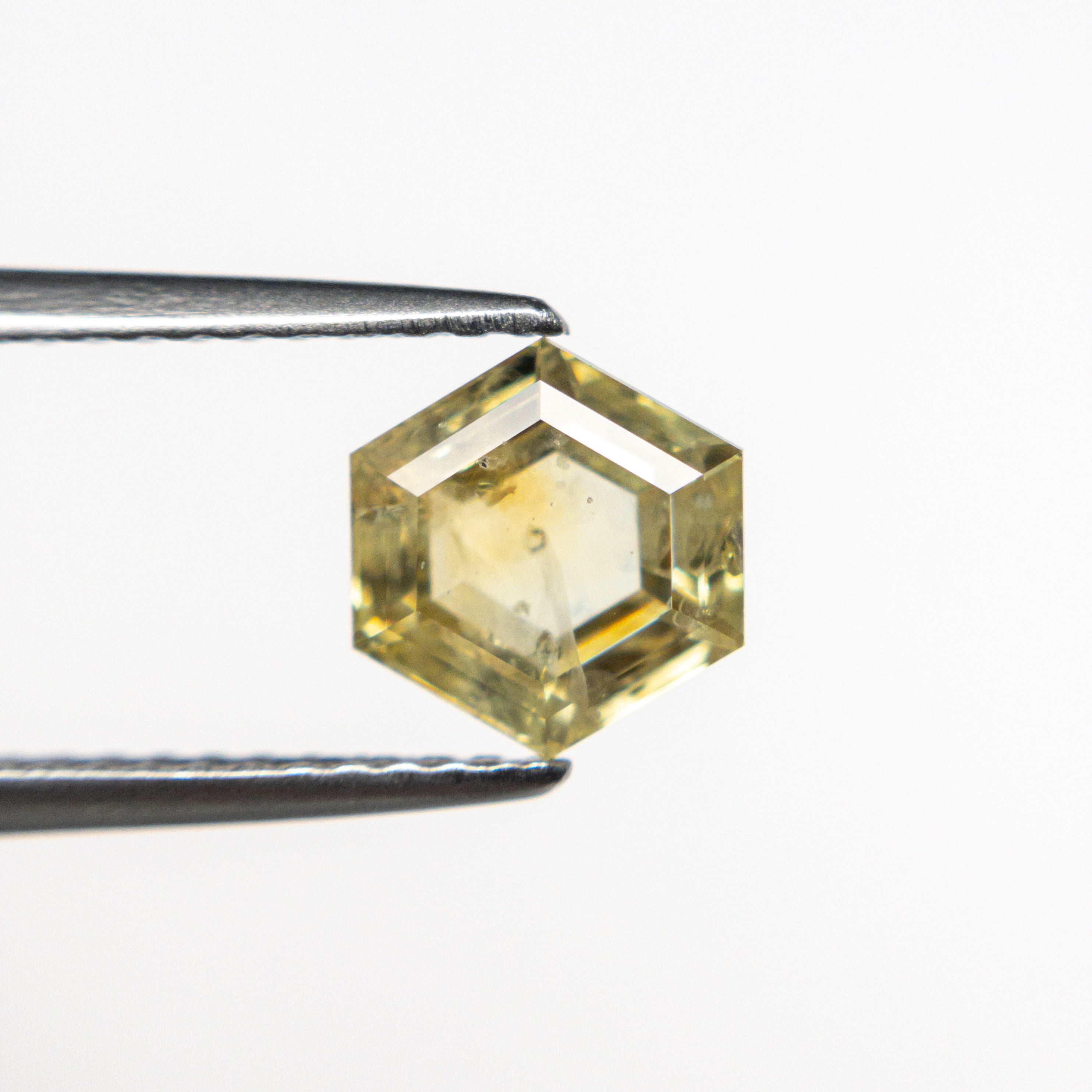 1.51ct 6.53x6.97x3.31 Hexagon Double Cut Sapphire 21592-09-Staghead Designs
