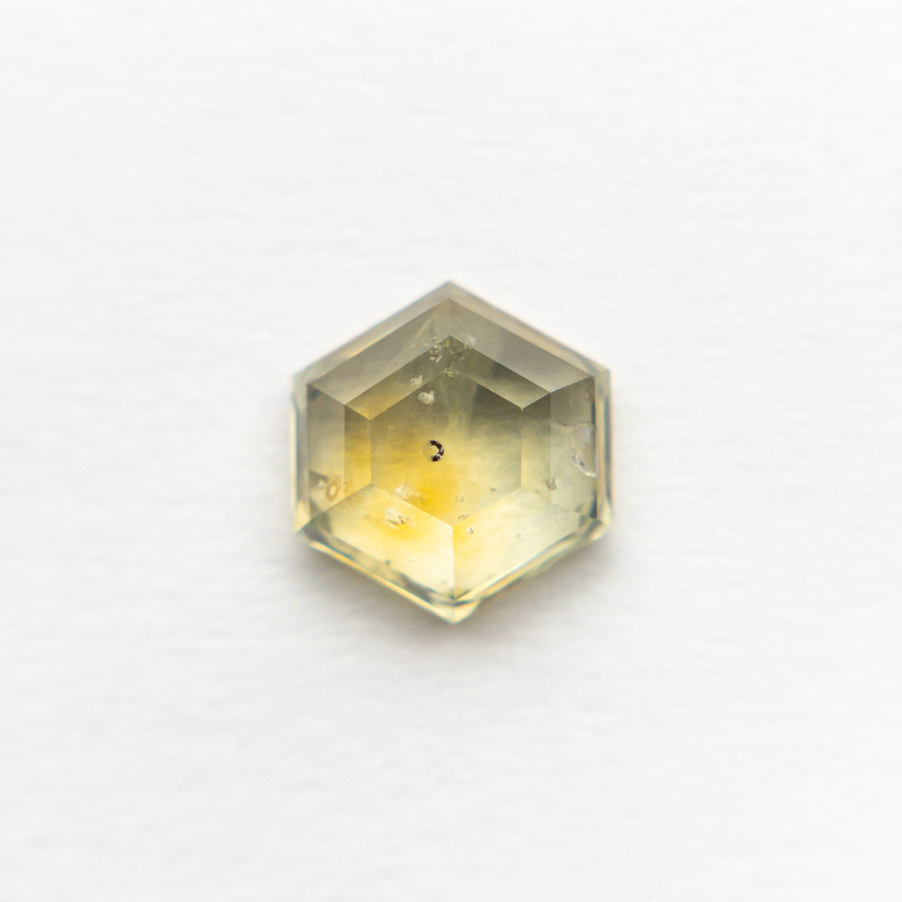 1.51ct 6.53x6.97x3.31 Hexagon Double Cut Sapphire 21592-09-Staghead Designs