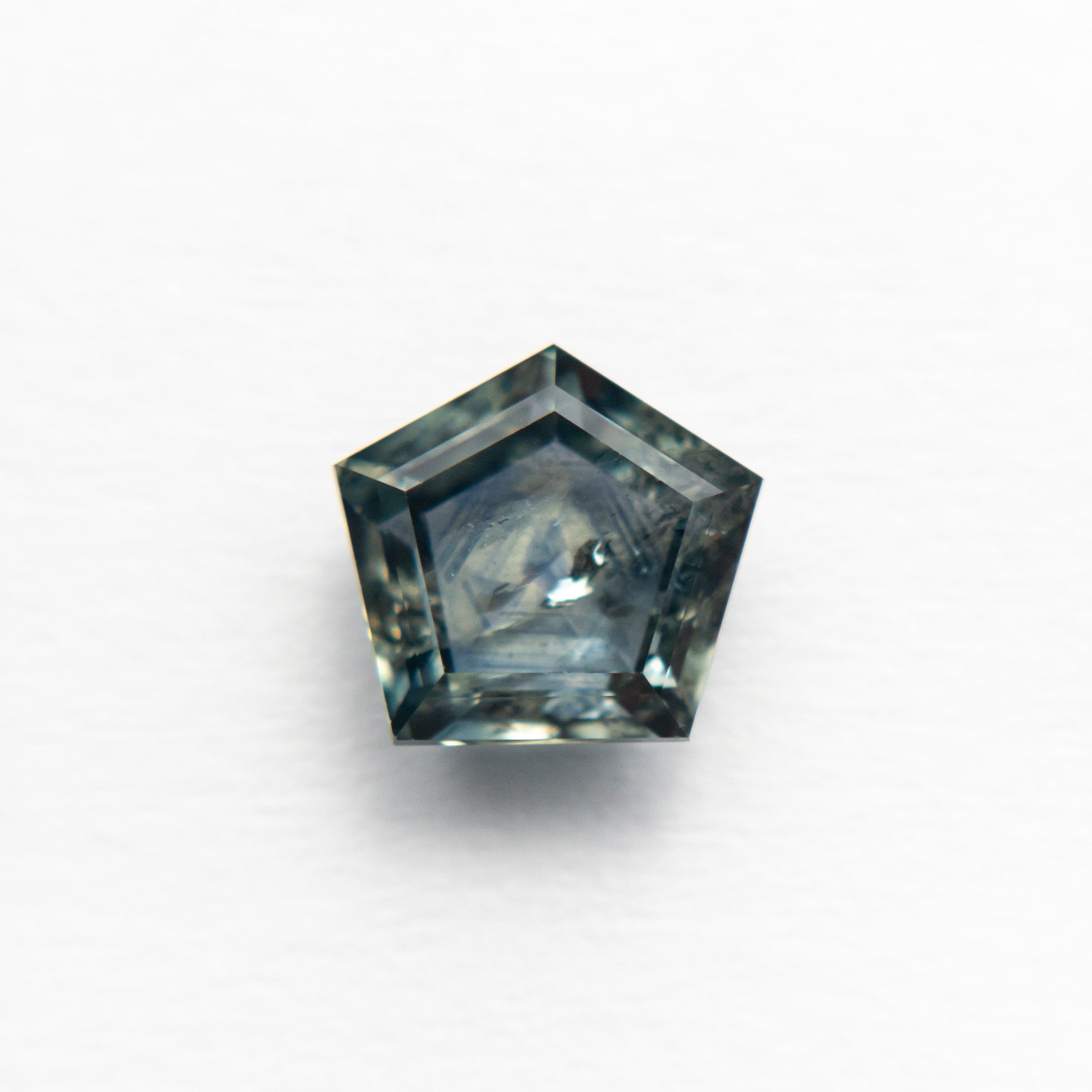 1.72ct 7.16x6.63x3.43mm Pentagon Double Cut Sapphire 21592-10-Staghead Designs