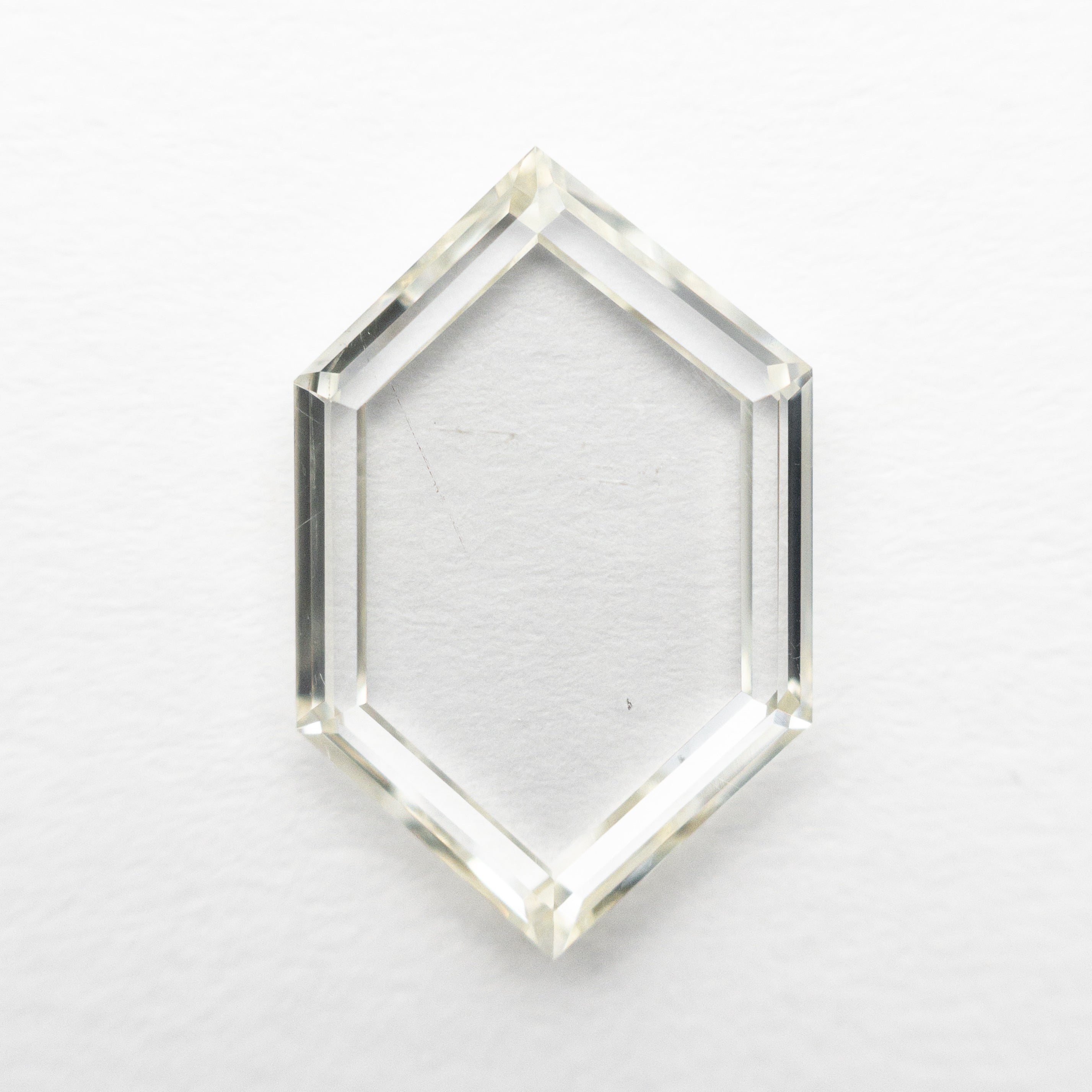 2.37ct 13.28x8.43x2.07mm SI2 L Hexagon Portrait Cut 21688-01-Staghead Designs