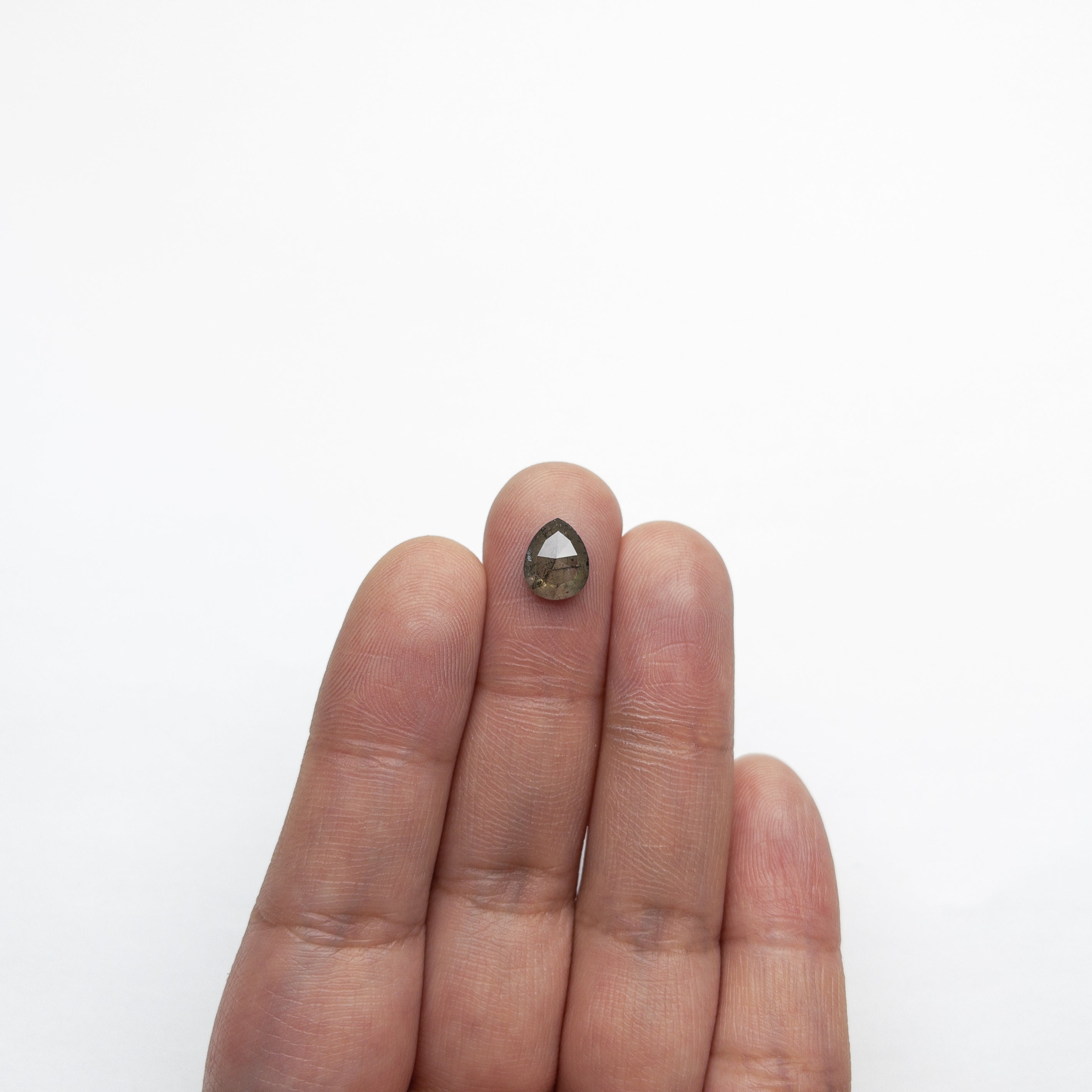 1.74ct 8.79x6.96x3.27mm Pear Rosecut 21870-20-Staghead Designs