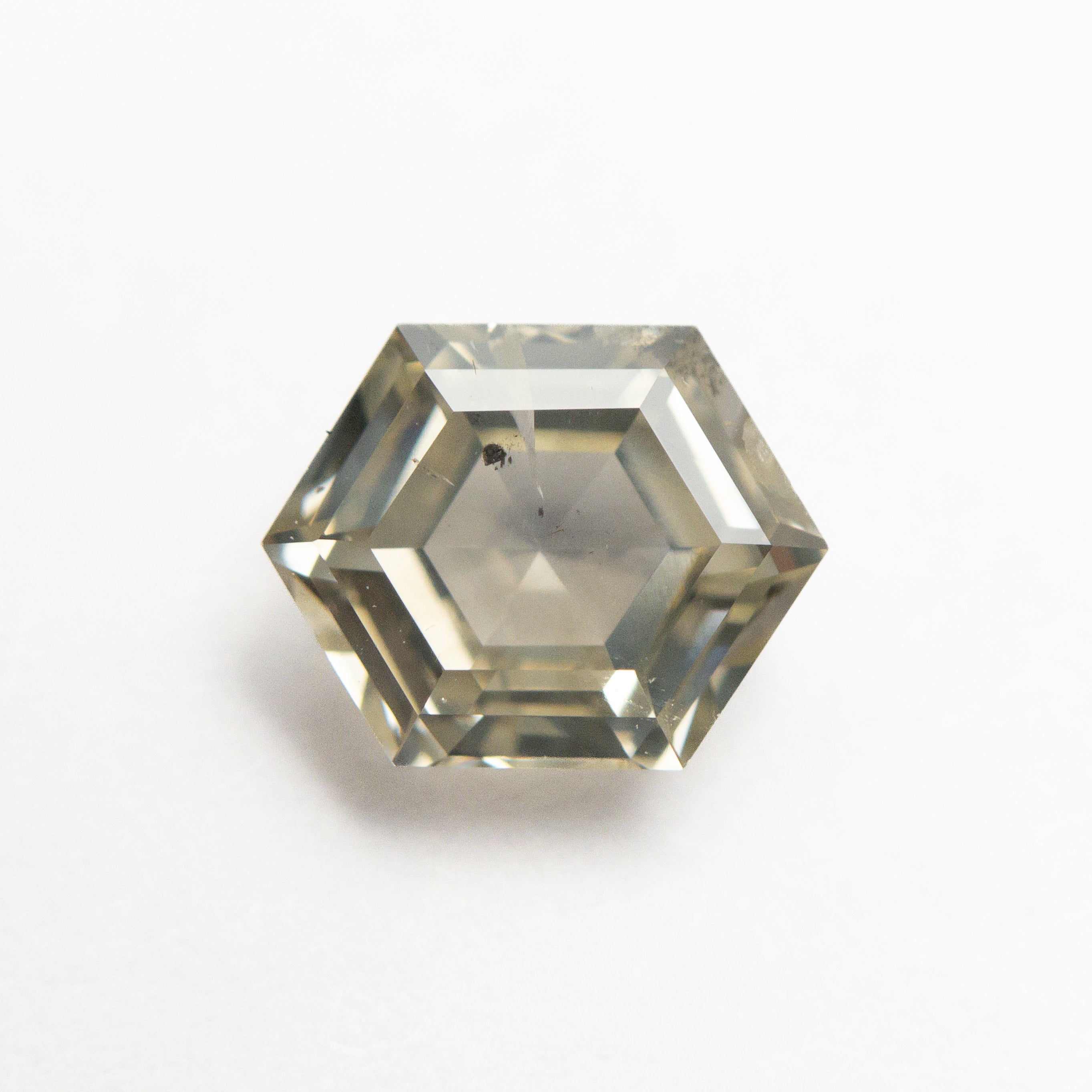 1.24ct 7.60x6.50x3.40mm Hexagon Double Cut 21879-04-Staghead Designs