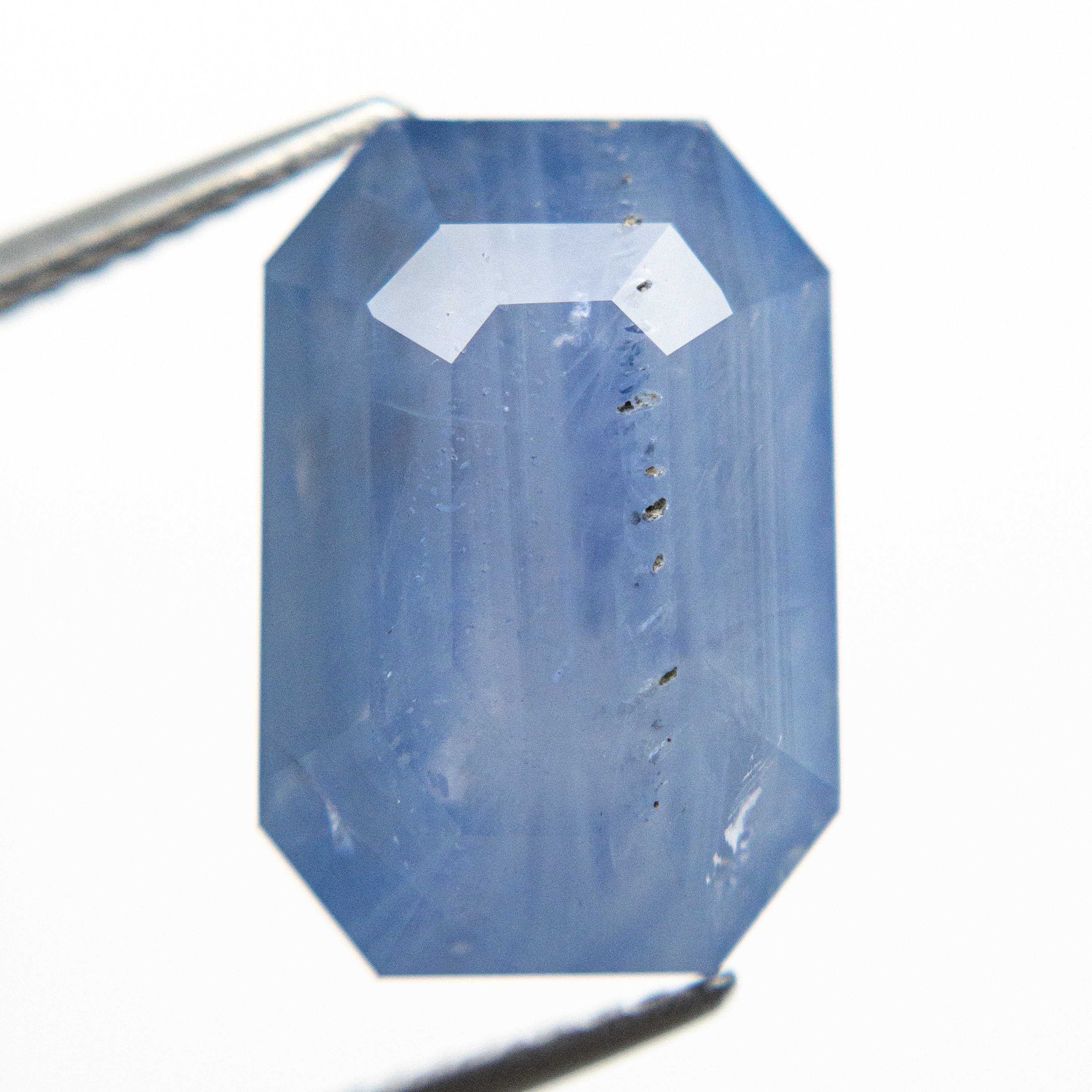 10.75ct 14.13x9.46x7.38mm Cut Corner Rectangle Step Cut Sapphire 21995-01-Staghead Designs