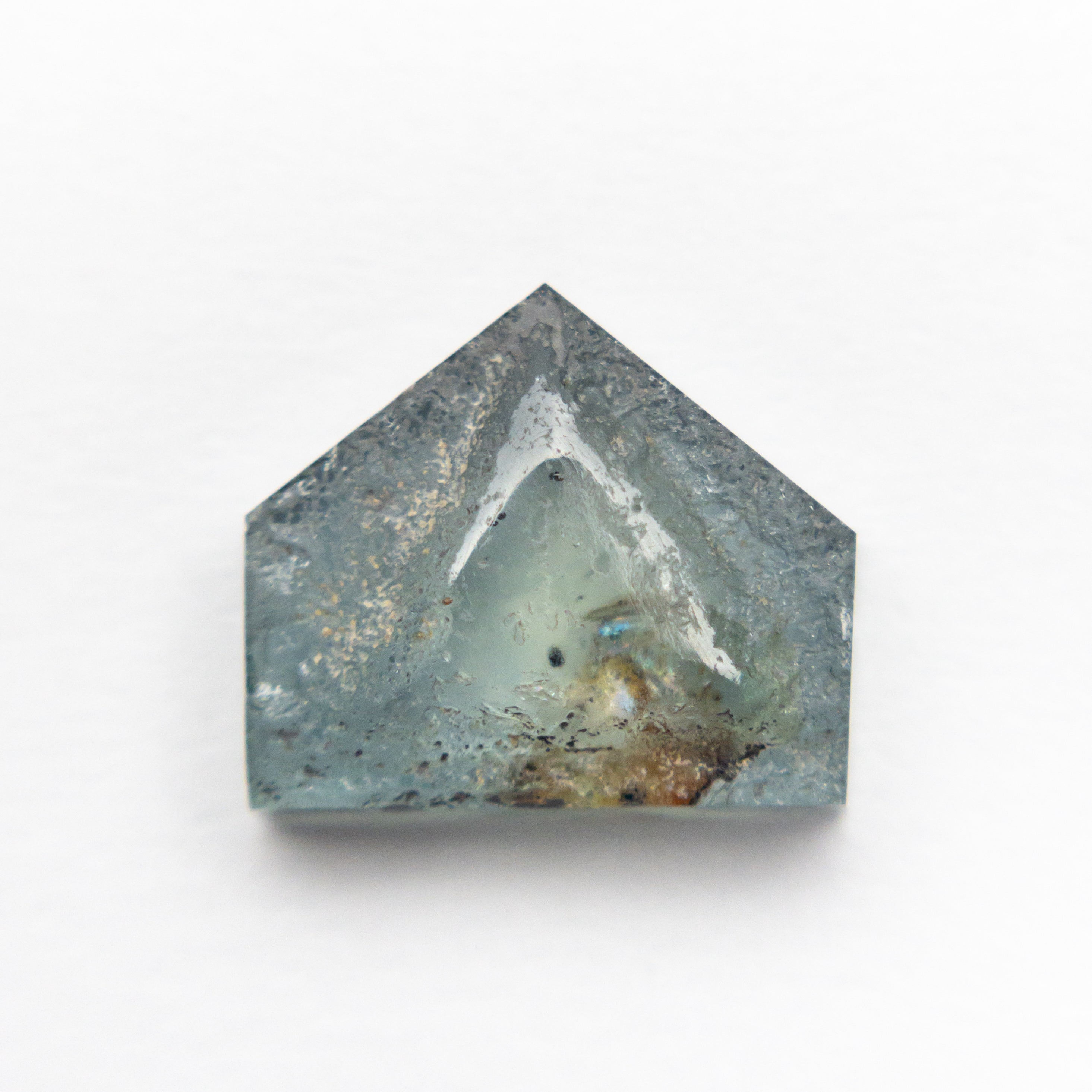 3.44ct 10.04x8.79x3.31mm Shield Slab Sapphire 22222-01-Staghead Designs