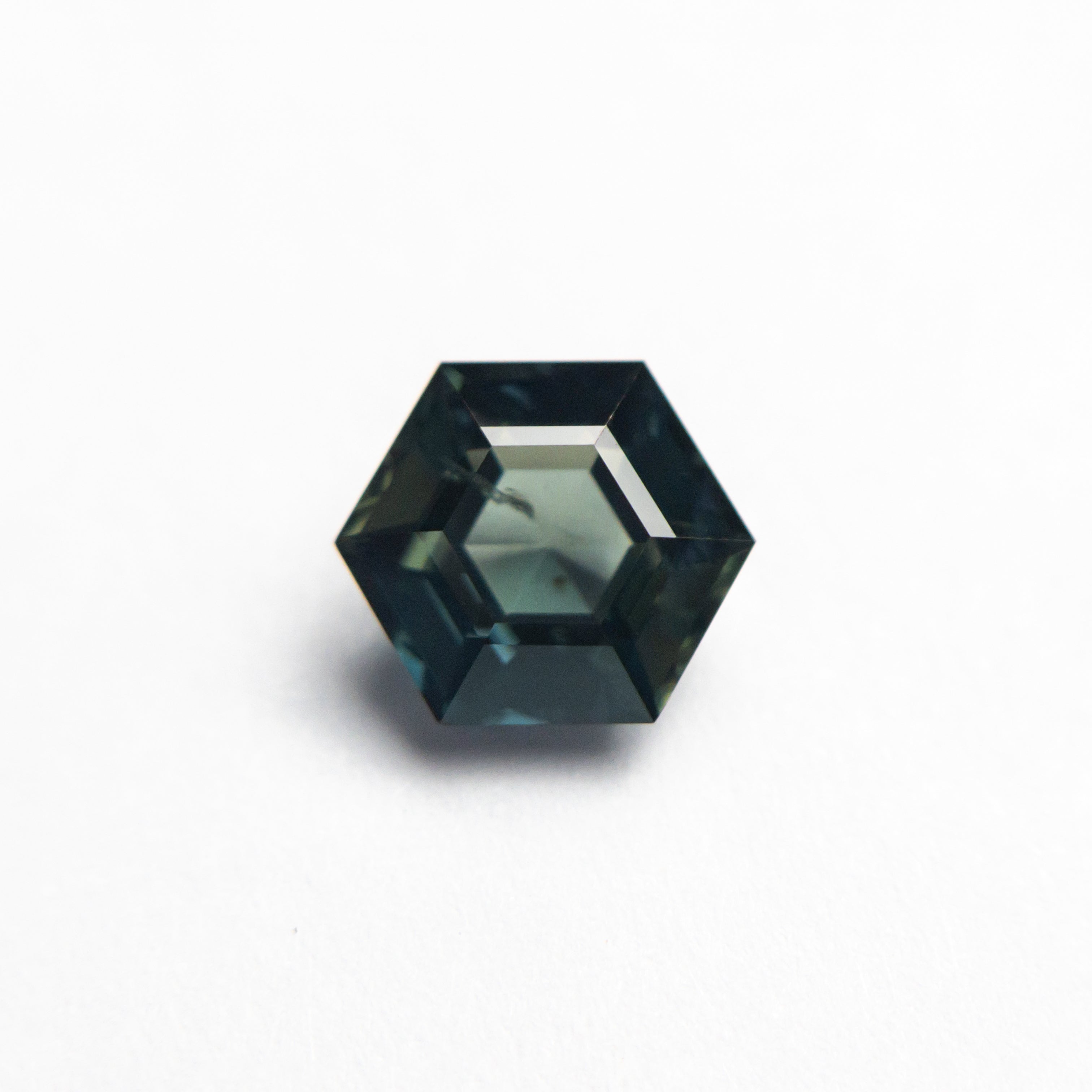 1.53ct 7.45x6.48x4.06mm Hexagon Step Cut Sapphire 22314-08-Staghead Designs